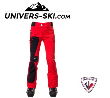 Pantalon de ski ROSSIGNOL Femme CASTELBAJAC NUITI Rouge 2021