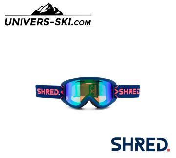 Masque de ski SHRED WONDERFY BIGSHOW NAVY/RUST CBL/  PLASMA ND 2022
