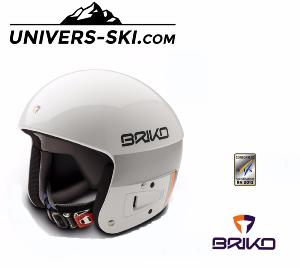 Casque de ski BRIKO Vulcano FIS 6.8 BLANC ADULTE 2022