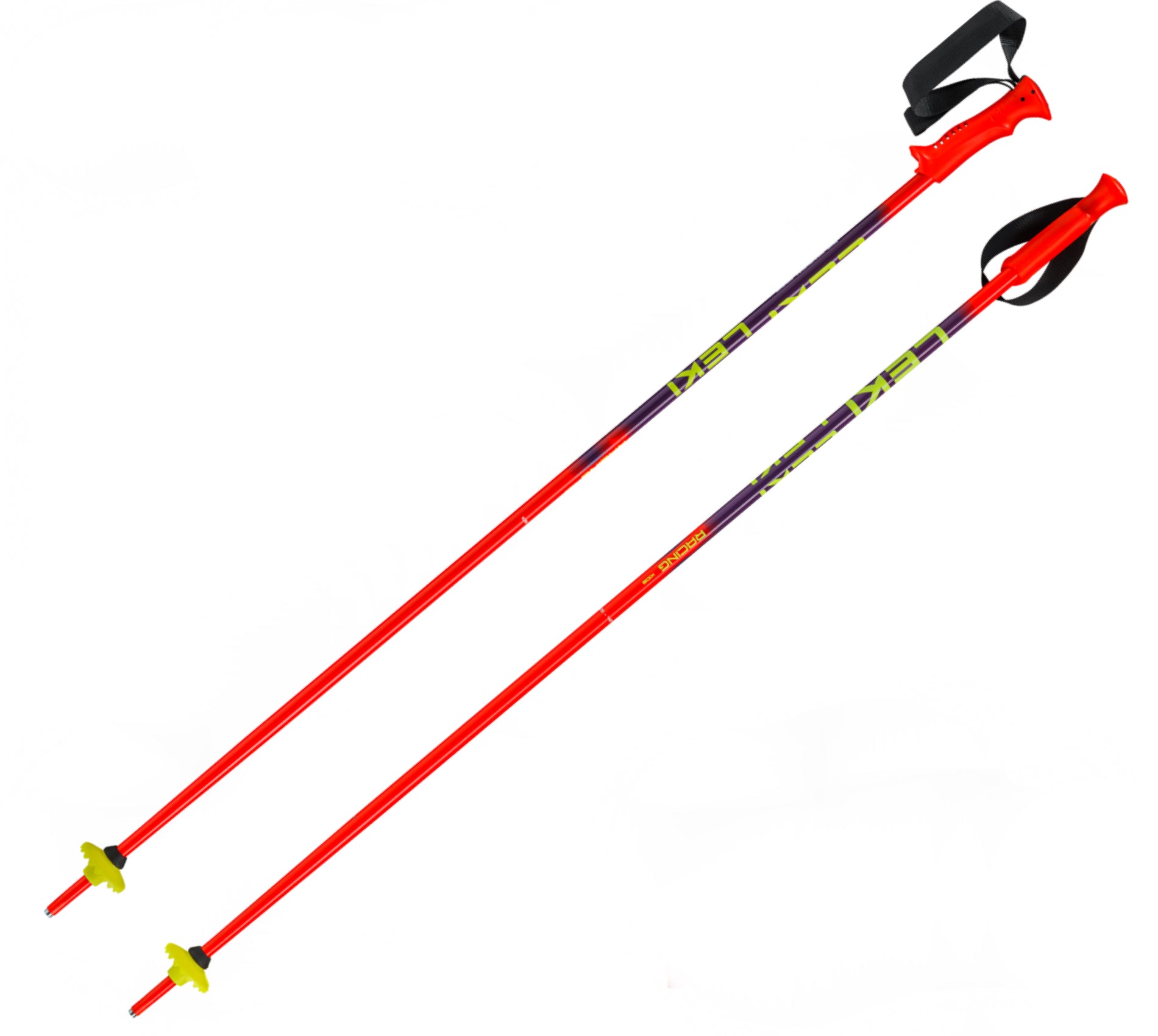 Bâtons de ski Leki Racing Kid Rouge 2027