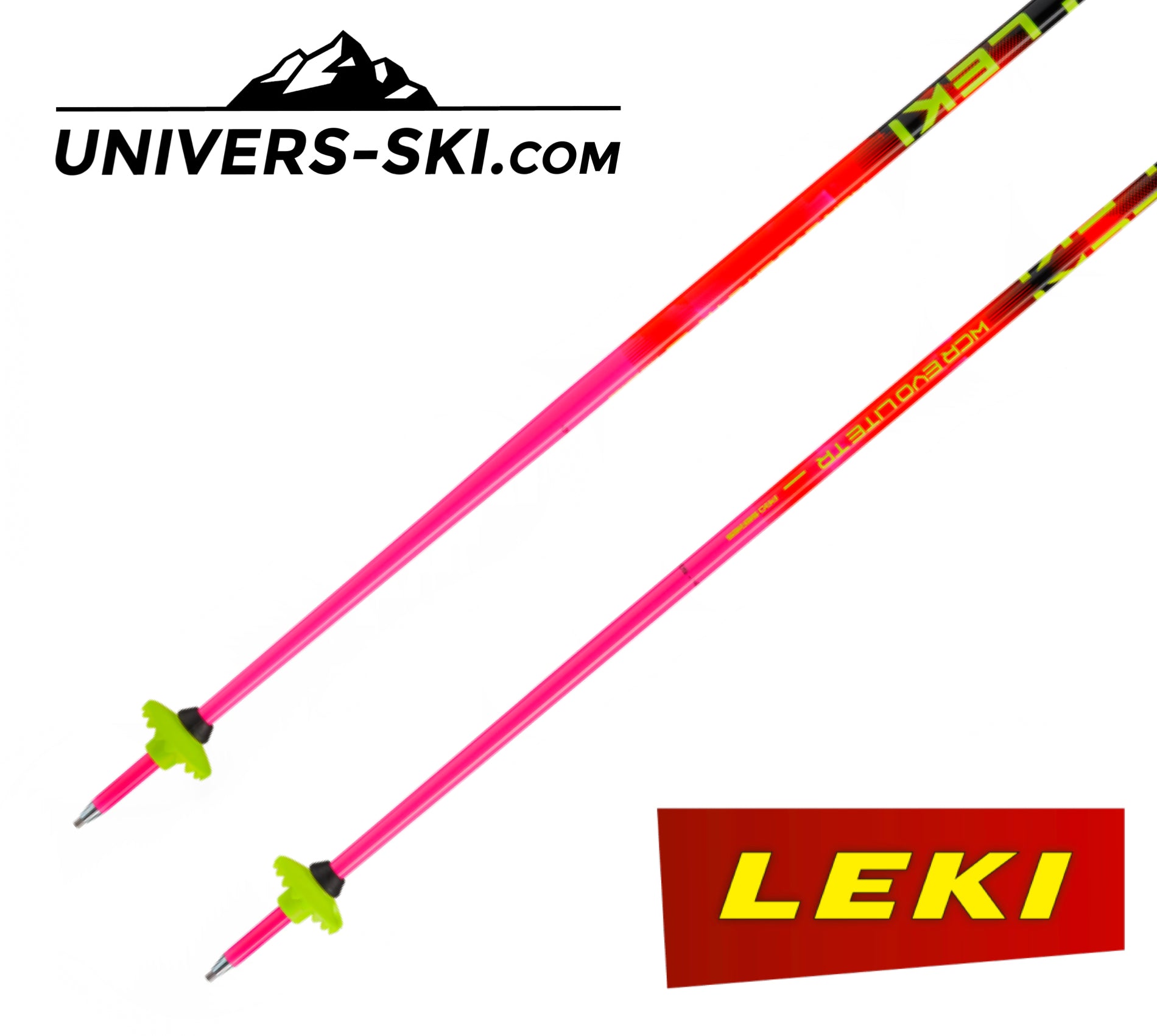 Bâtons de ski LEKI WCR EVO Lite SL TR Rose 2027