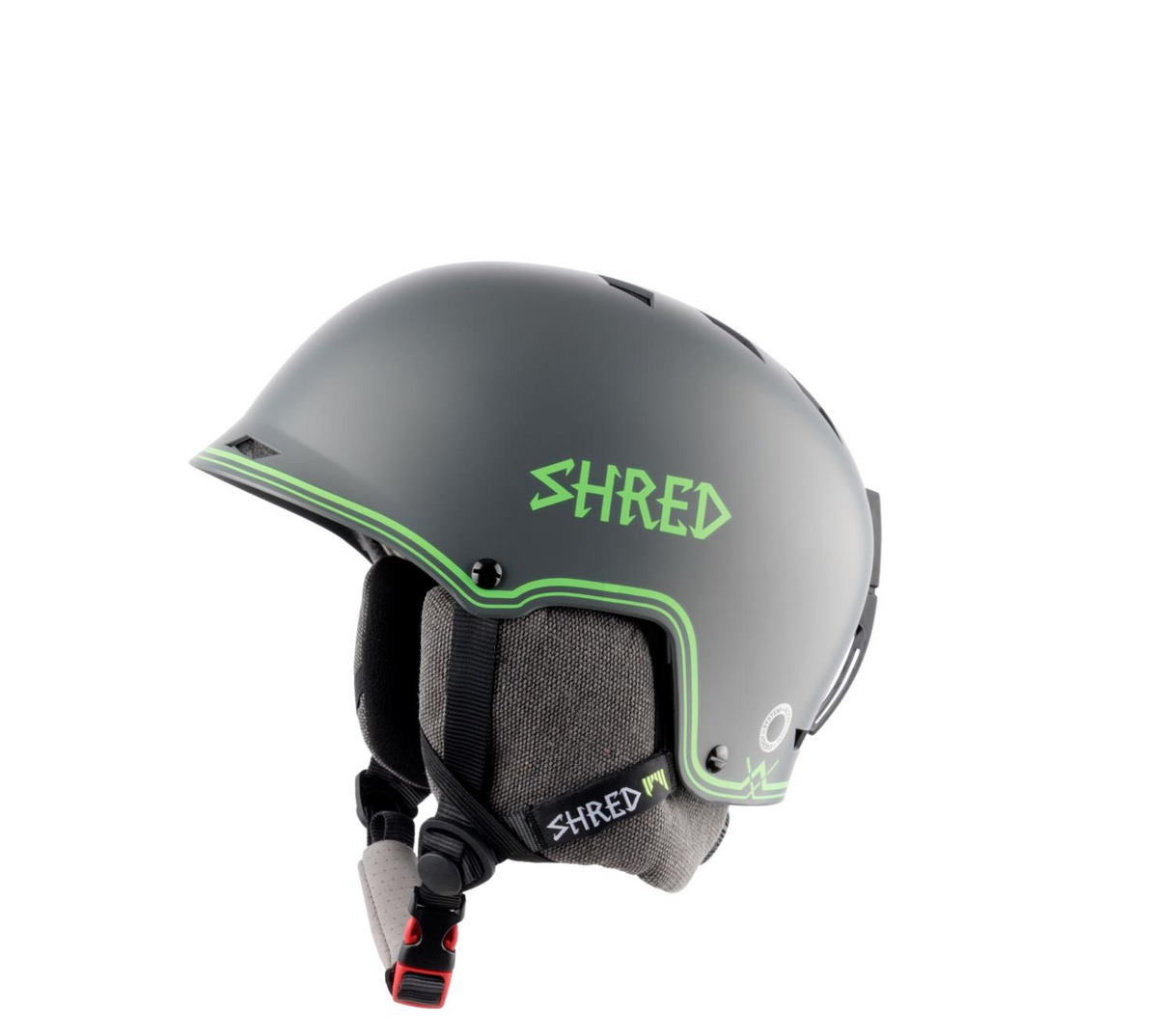 Casque de ski SHRED HALF-BRAIN D-Lux Grey-Green 2020