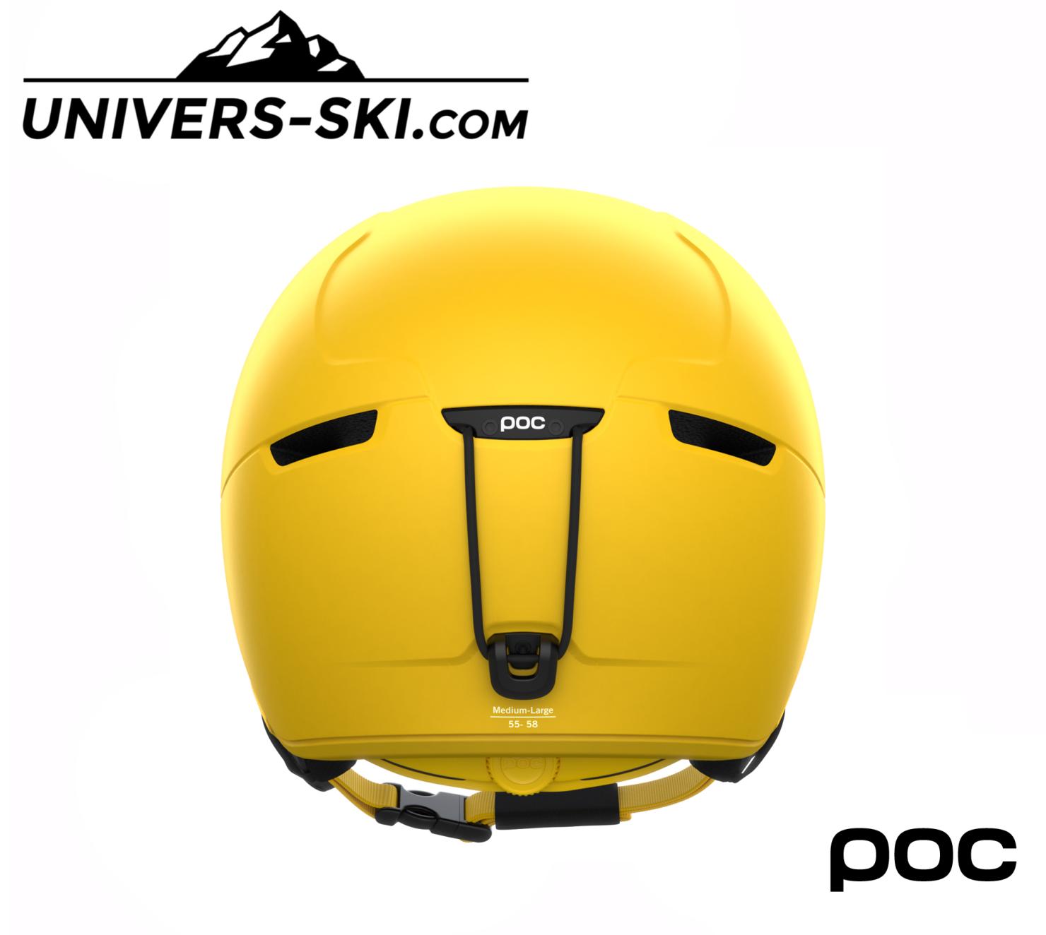 Casque de ski POC Obex Pure Sulphite Yellow Matt 2025