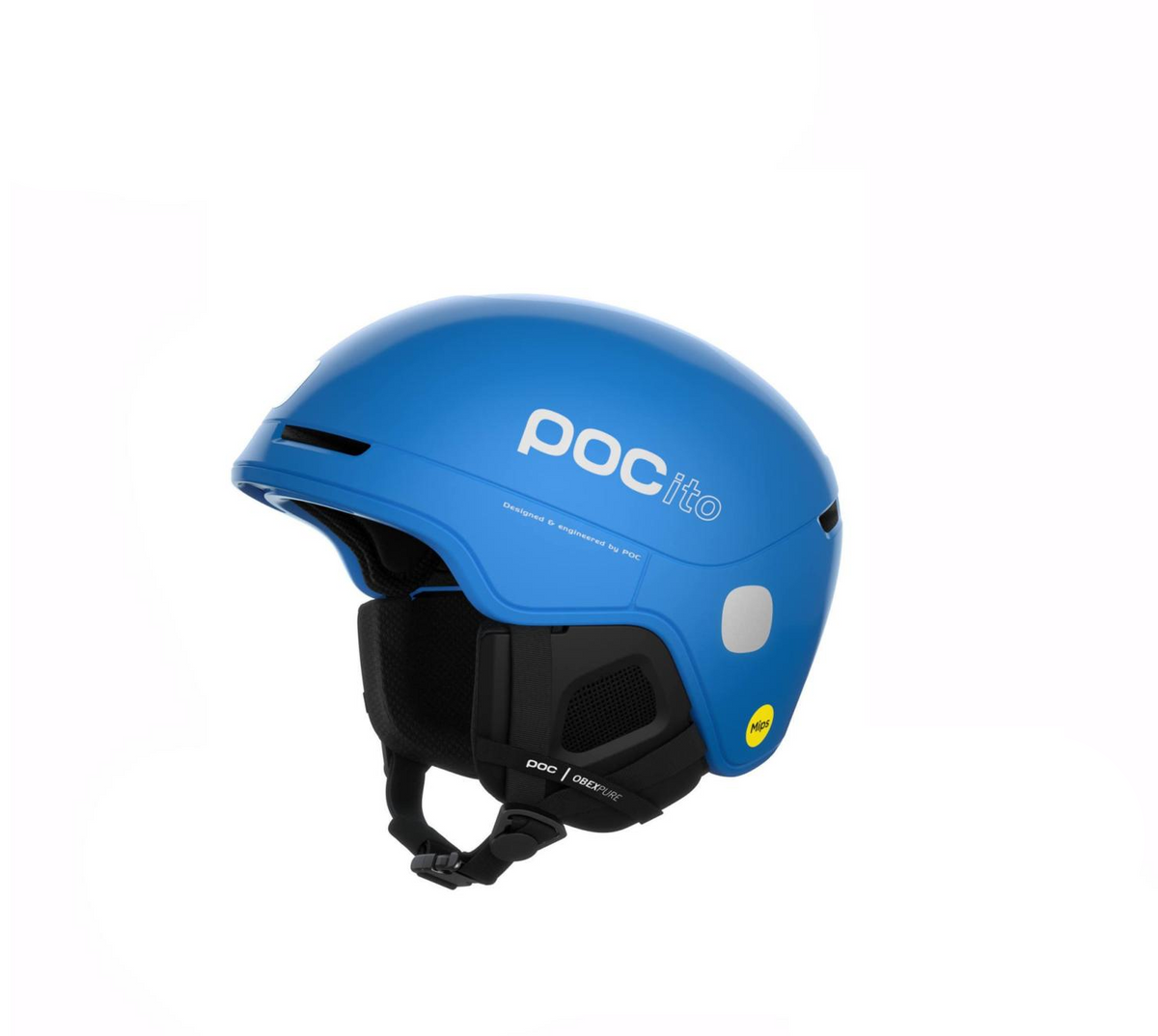 Casque de ski Pocito Obex Mips Fluorescent Blue 2027