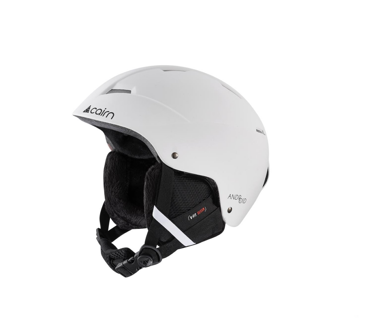 Casque de ski Cairn Adulte ANDROID Blanc Mat 2027