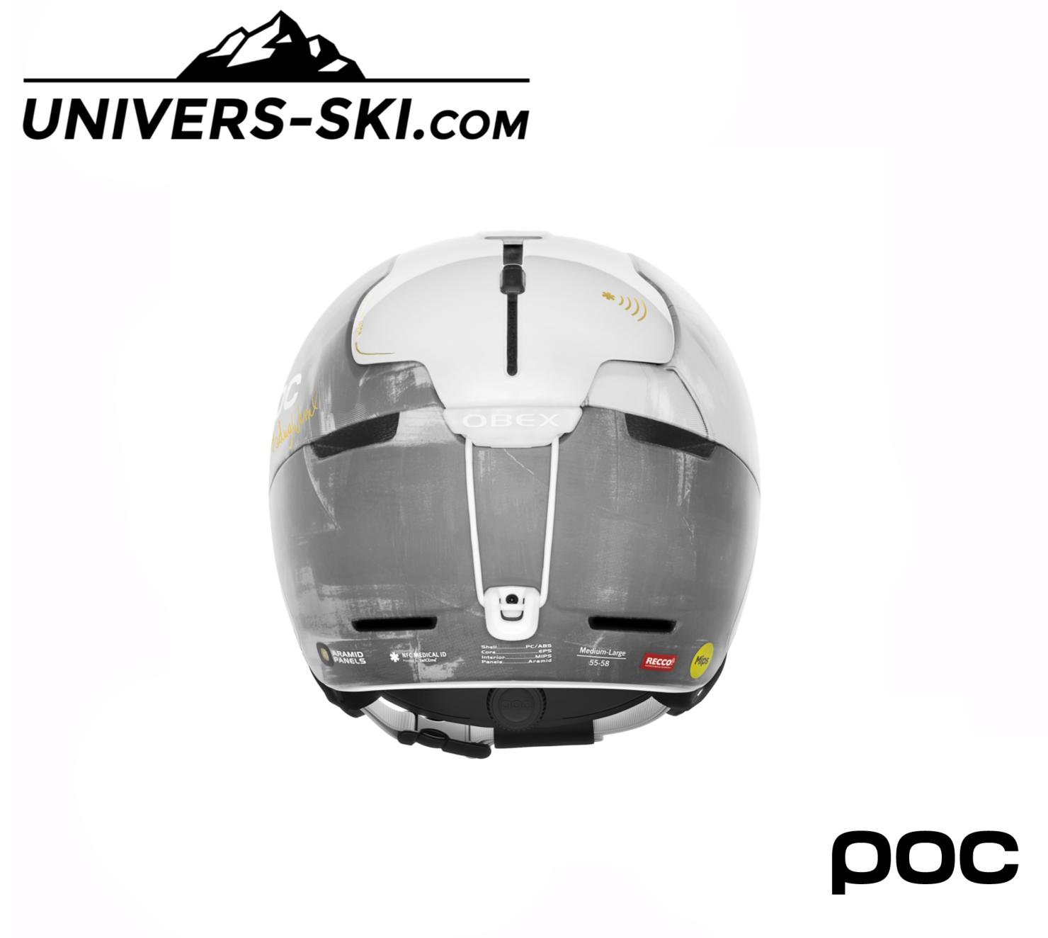 Casque de ski POC Obex BC Mips Hedwing Wessel 2025
