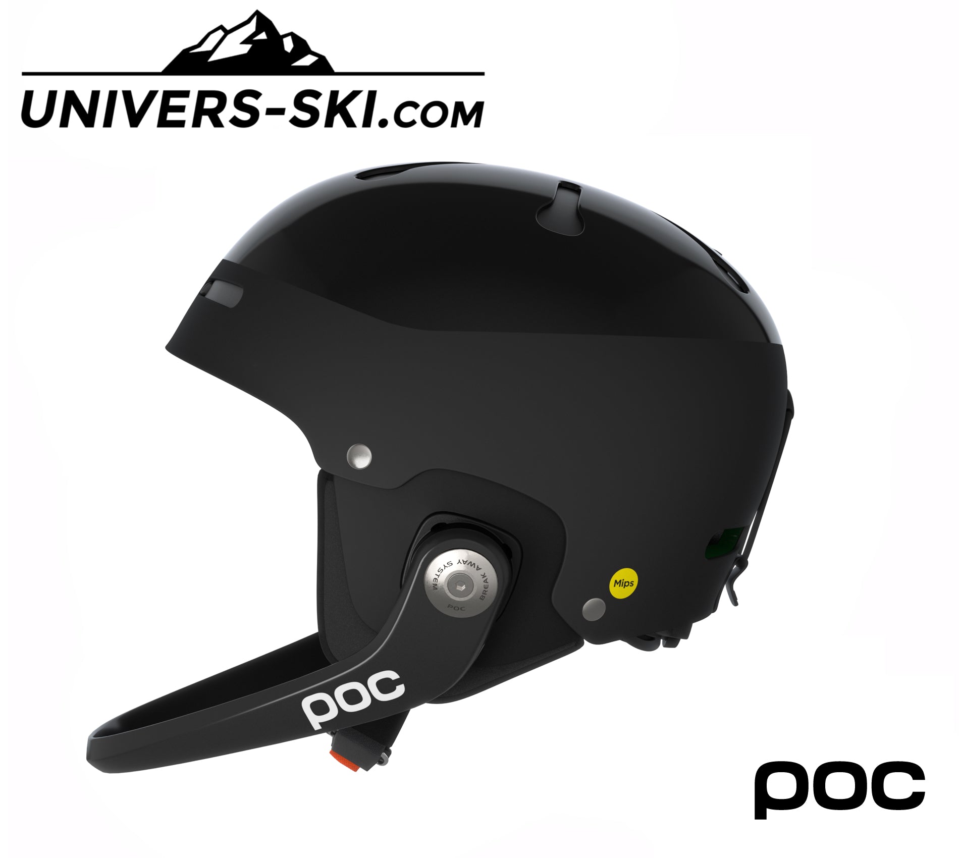 Casque de ski POC Artic SL Uranium Black 2026