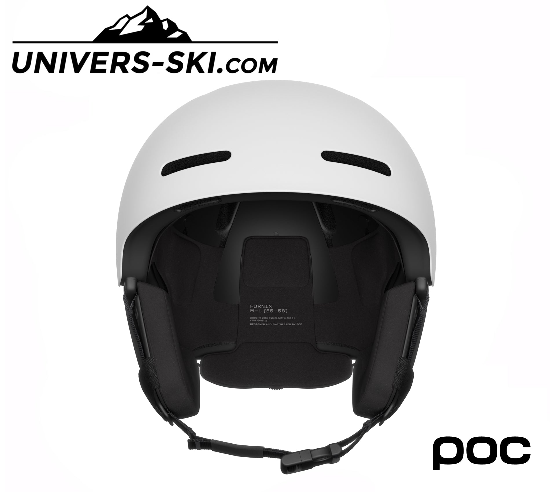 Casque de ski POC Fornix Mips Hydrogen White Matt 2026