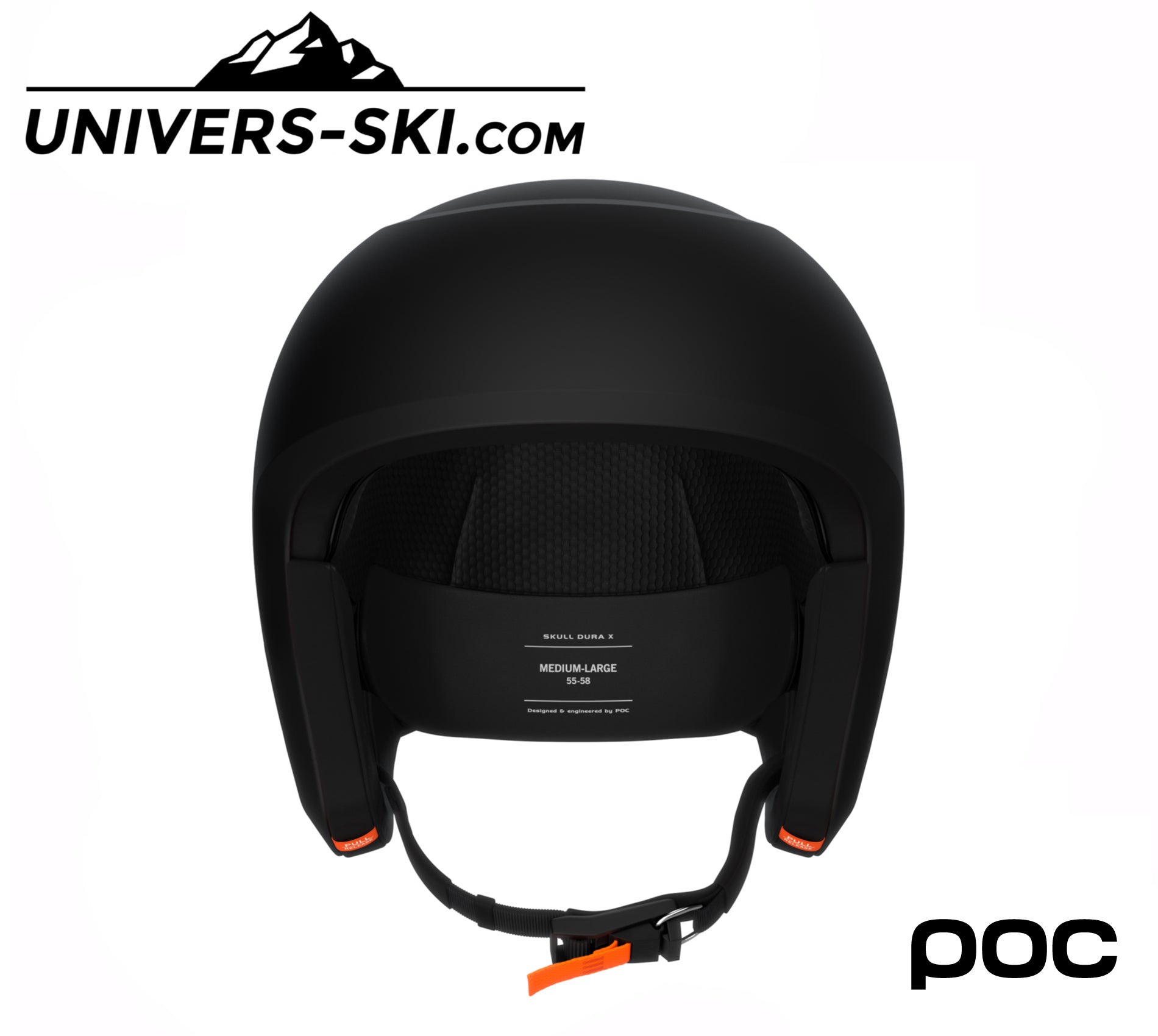 Casque de ski POC Skull Dura X Mips FIS Uranium Black Matt 2026