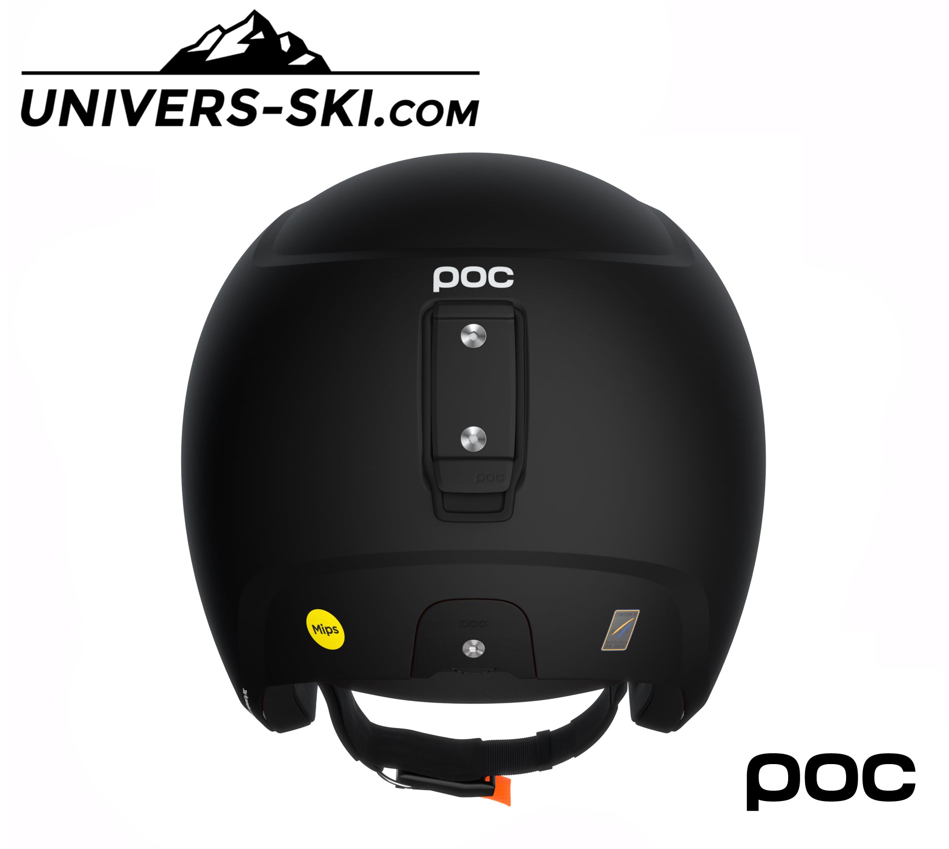 Casque de ski POC Skull Dura X Mips FIS Uranium Black Matt 2026
