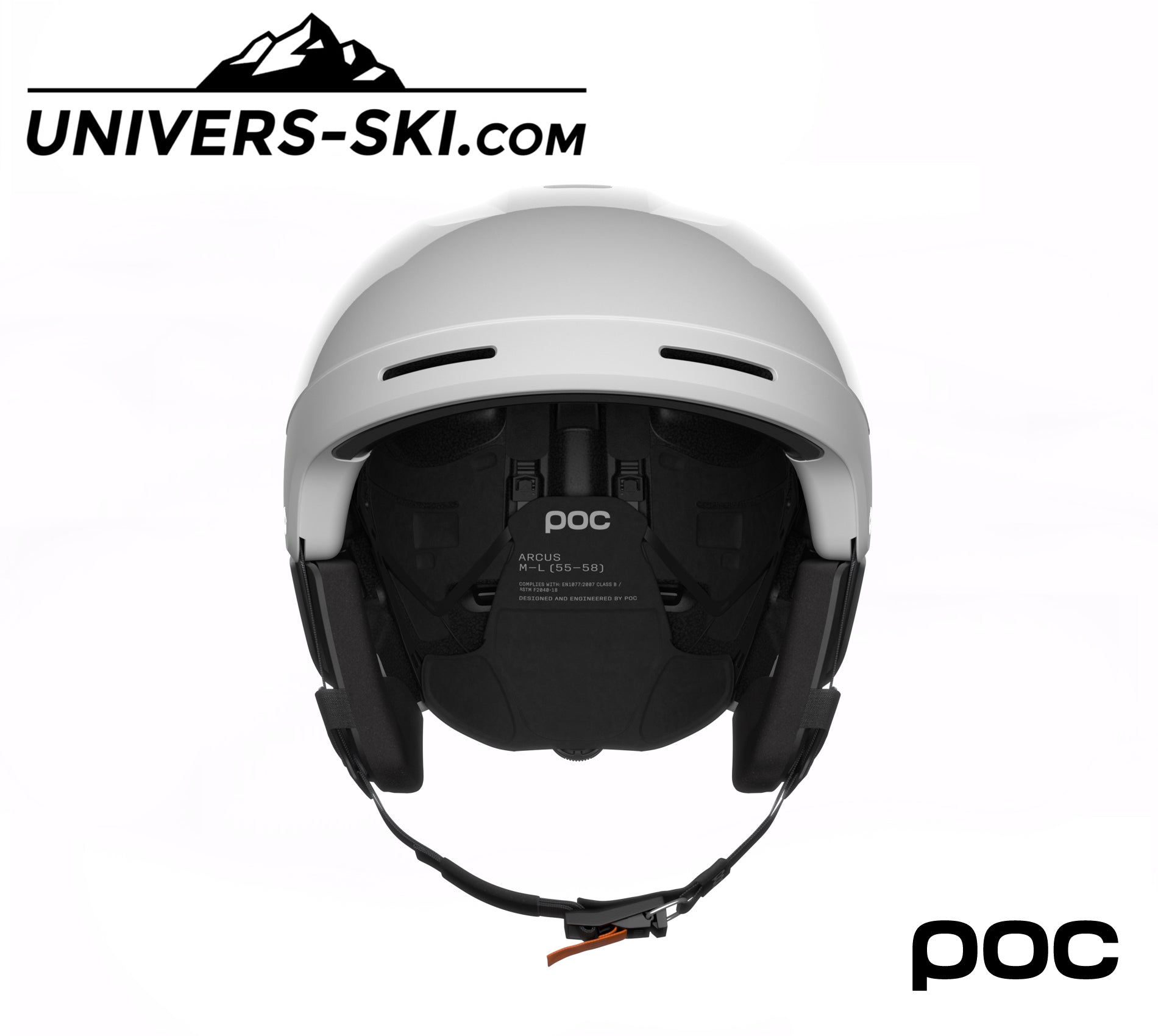 Casque de ski POC Arcus Hydrogen White 2027