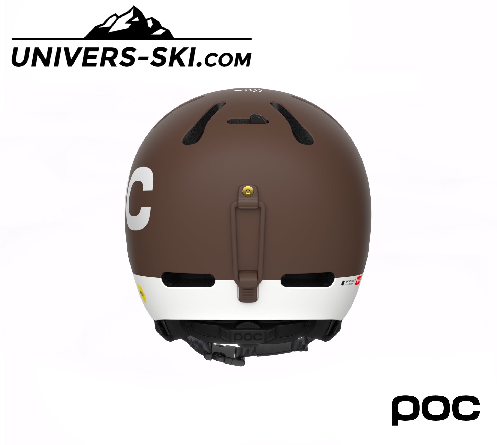 Casque de ski POC Fornix Mips BC Bronzite Brown Matt 2027