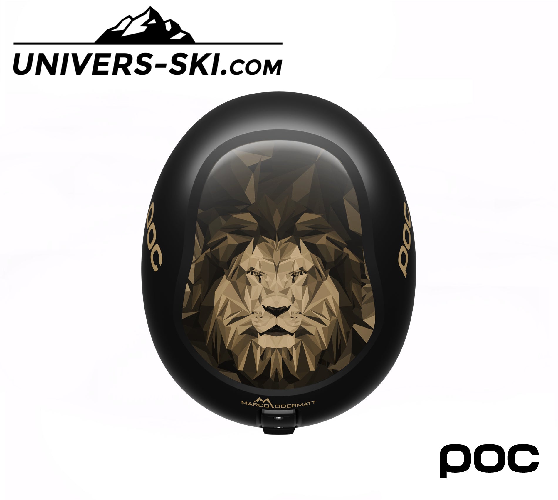 Casque de ski POC Skull Dura Jr Marco Odermatt Ed. Uranium Black / Podium Gold 2027