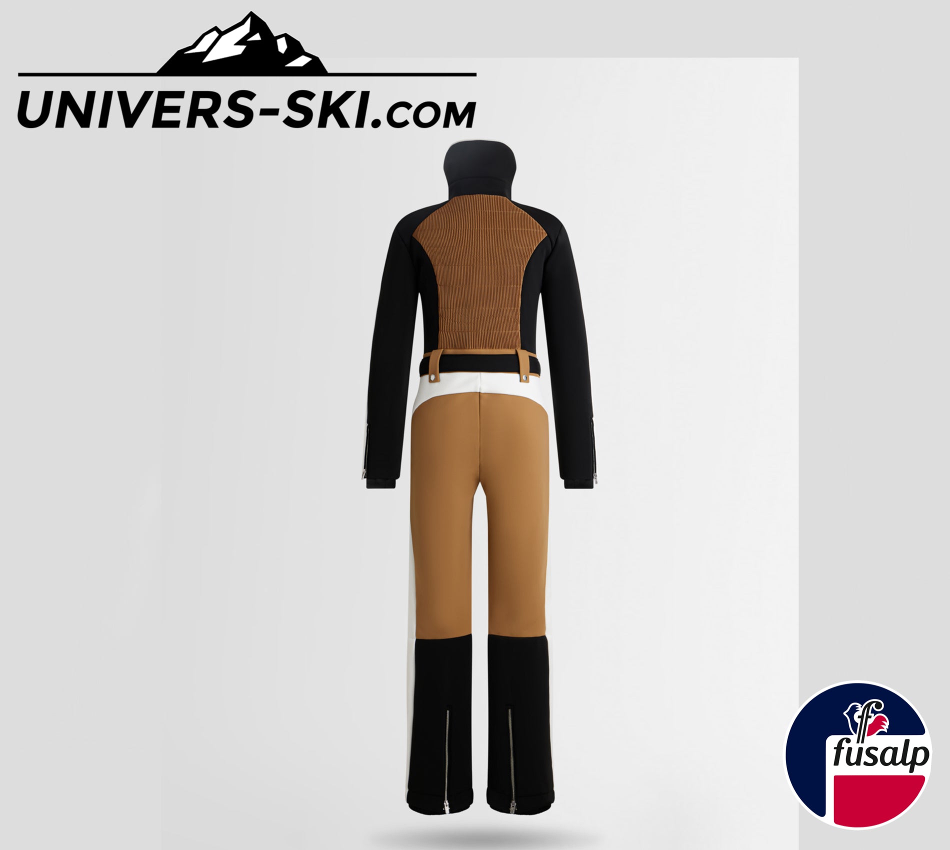 Combinaison de ski FUSALP Femme Jorket Foxtrot/Noir/Neige 2026