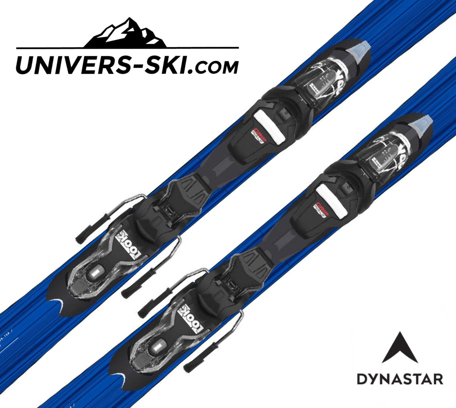 Dynastar Team Speed 100-130 + Kid4 2025 Packs skis enfant : Snowleader