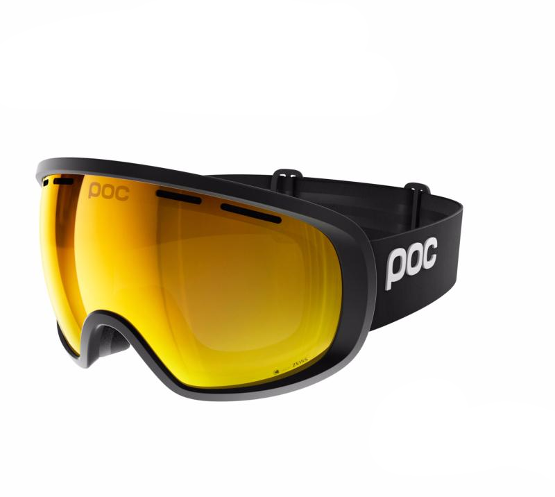 Masque de ski POC Fovea Clarity Uranium Black Lens Orange 2027