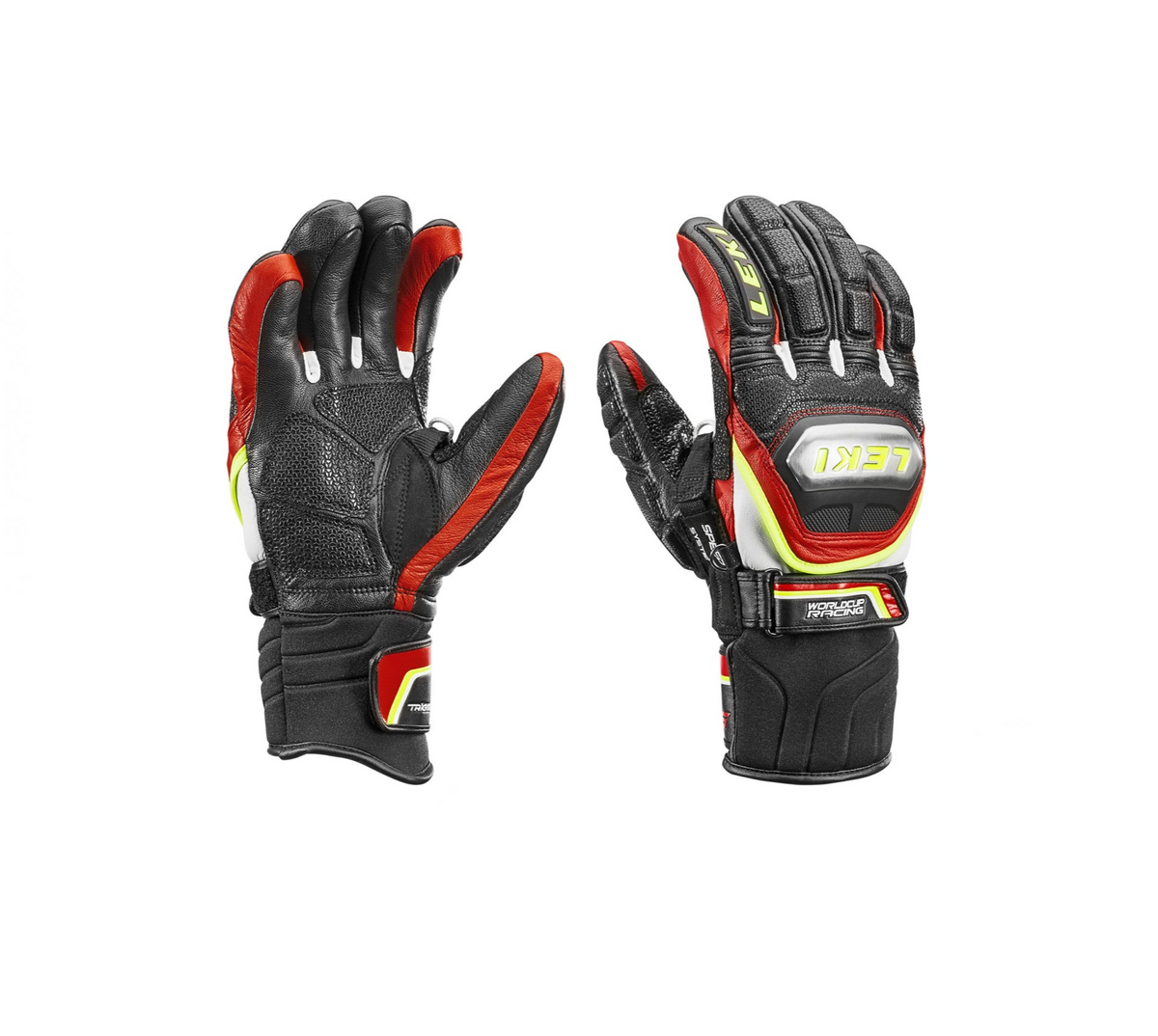 Gants de ski LEKI Adulte Worldcup Race TI S SPeed System Rouge