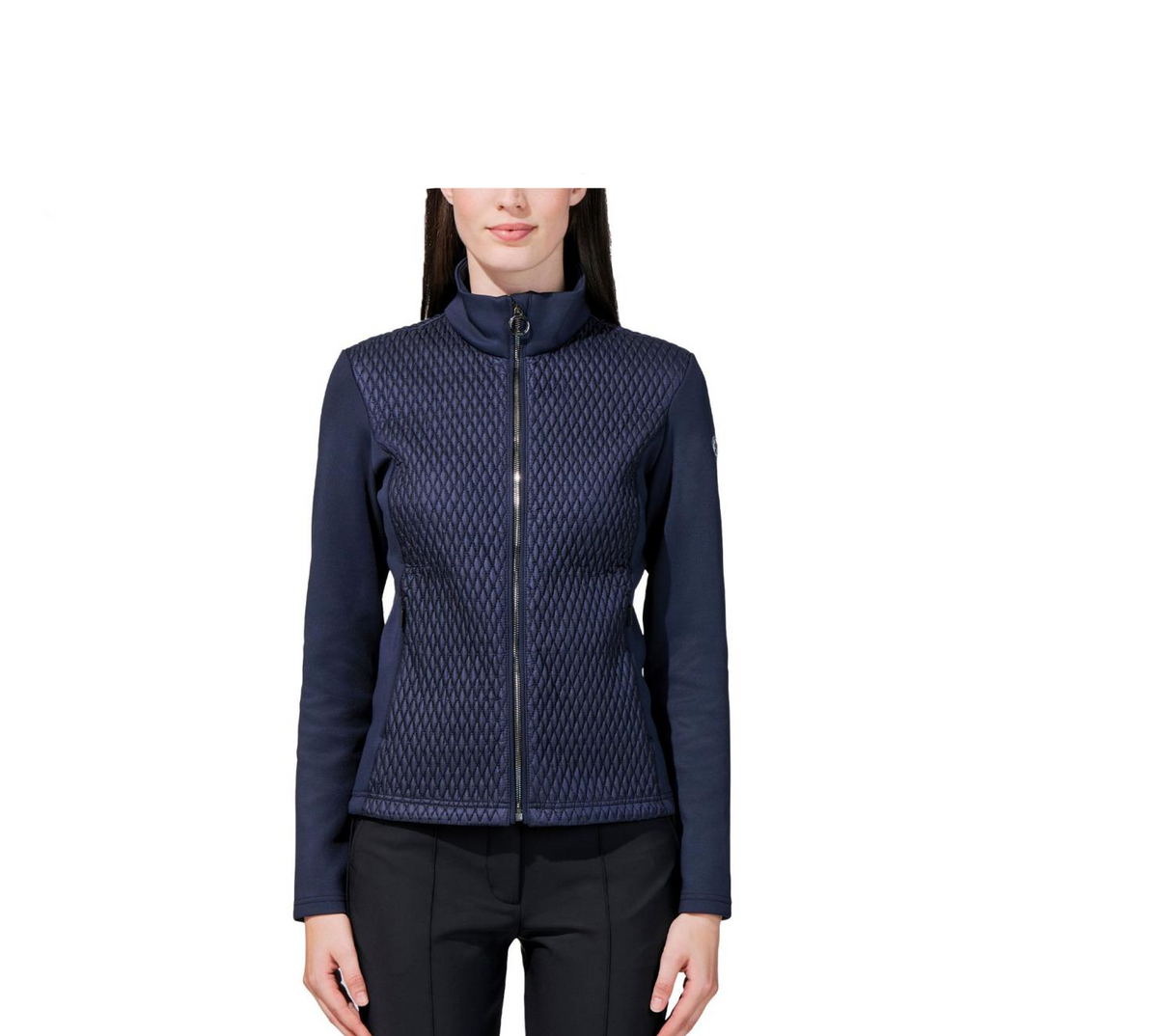 Gilet FUSALP Femme Myrtille Marin 2027