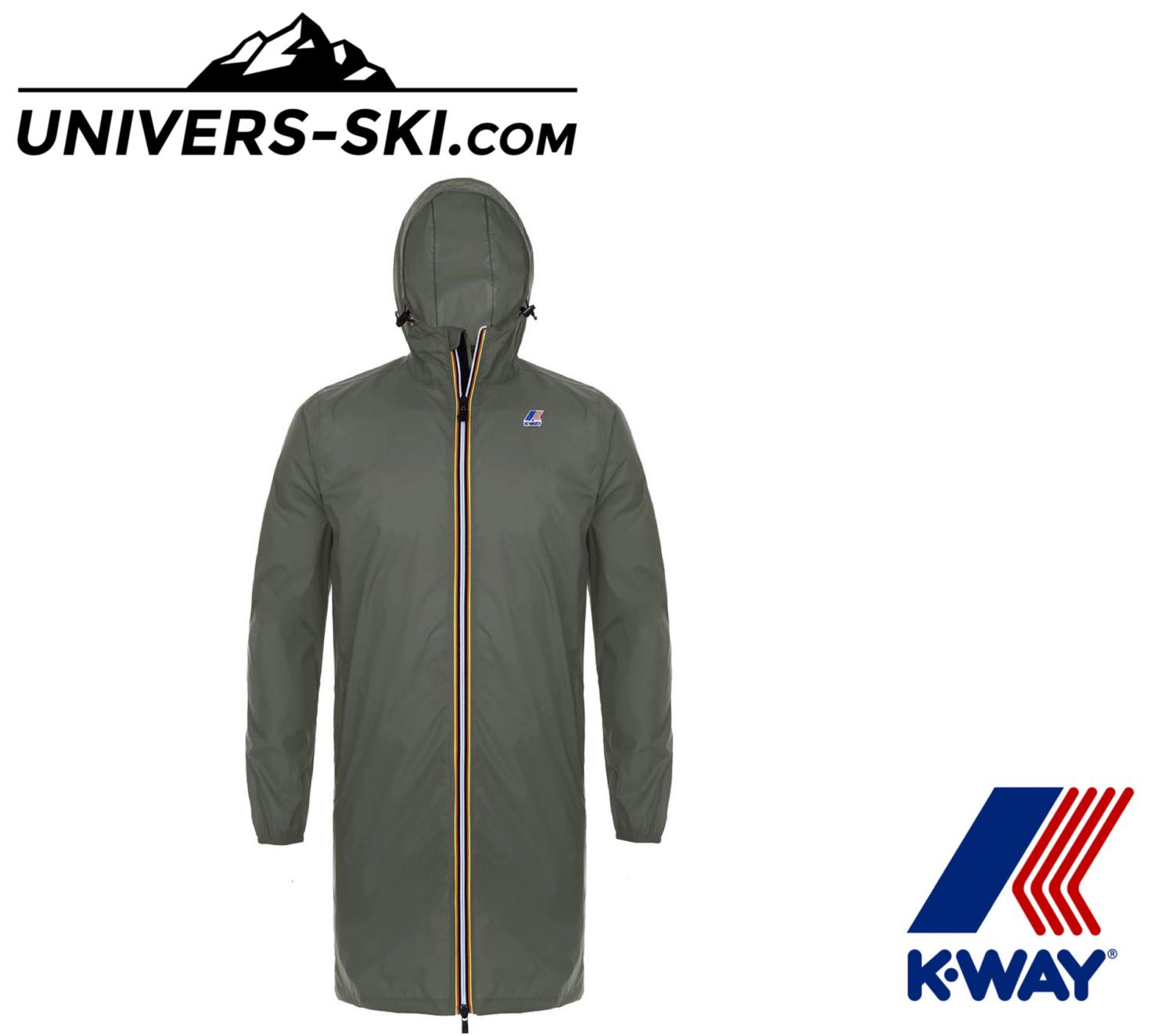 Imperméable K-Way Le Vrai 3.0 Eiffel Green Blackish 2027