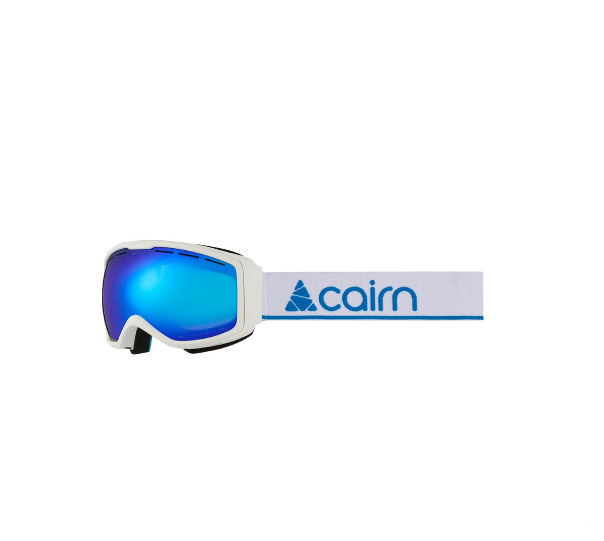Masque de ski Cairn Junior FUNK OTG Porteurs de Lunettes Blanc Bleu SPX 3000