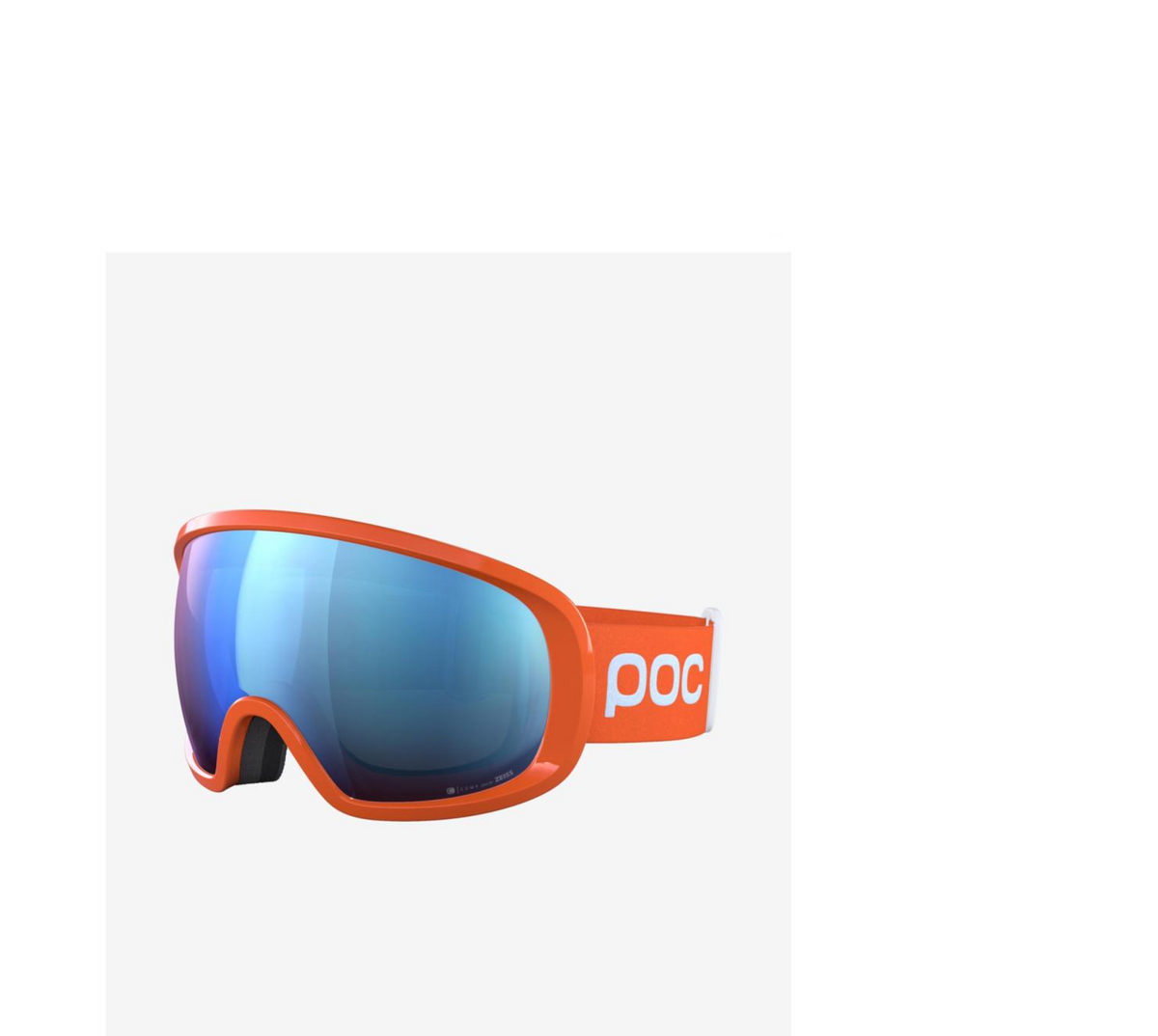 Masque de ski POC Fovea Clarity Comp Fluorescent Orange 2027