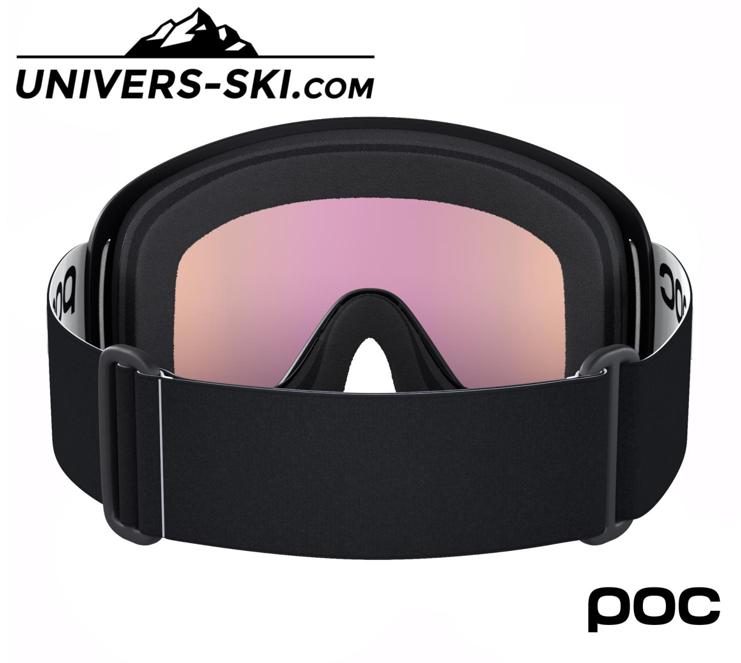 Masque de ski POC Opsin Clarity Uranium Black Lens Orange 2025