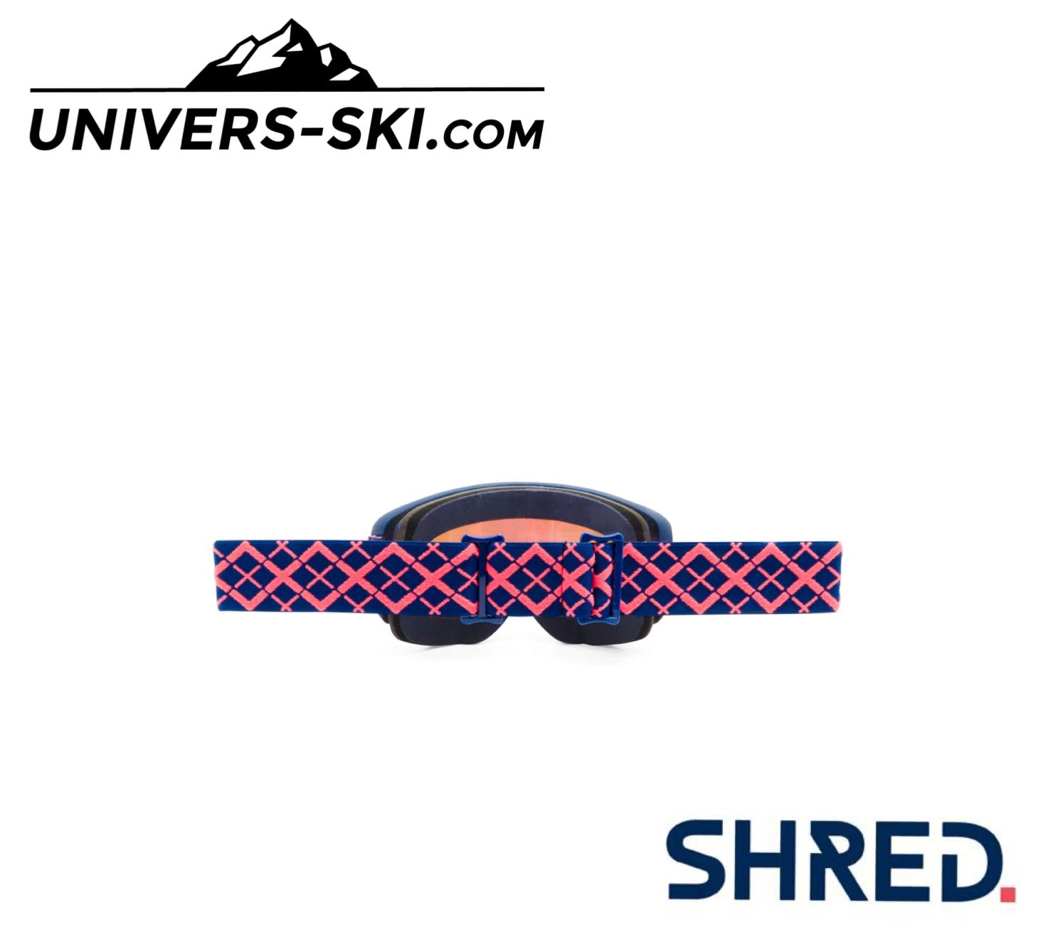 Masque de ski SHRED WONDERFY BIGSHOW NAVY/RUST CBL/  PLASMA ND 2025