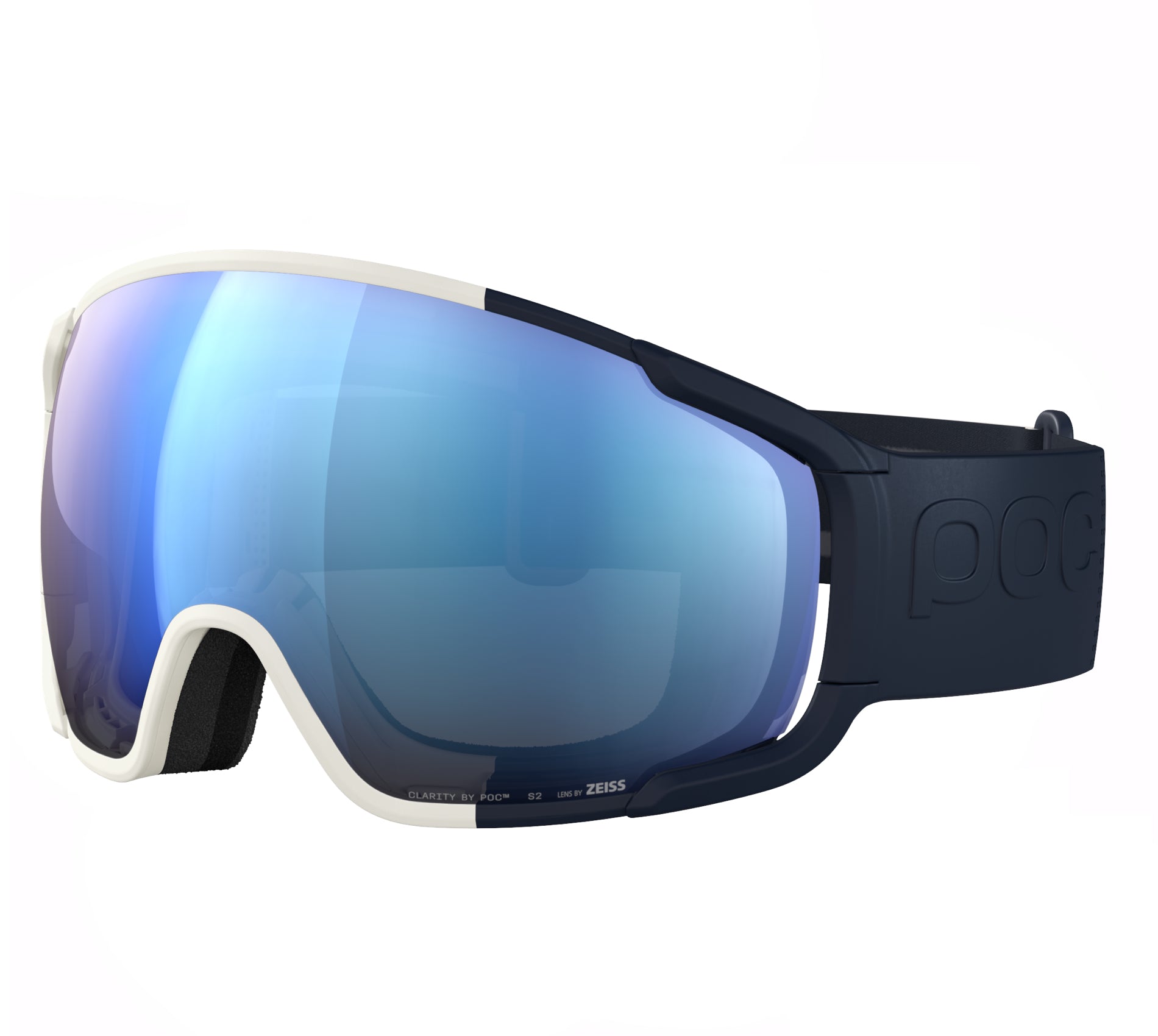 Masque de ski POC Zonula Bleu Blanc Sunny Blue 2026