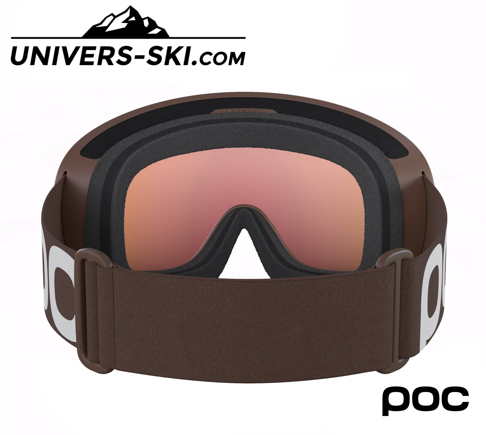 Masque de ski POC Fovea Bronzite Brown Lens Gold 2027