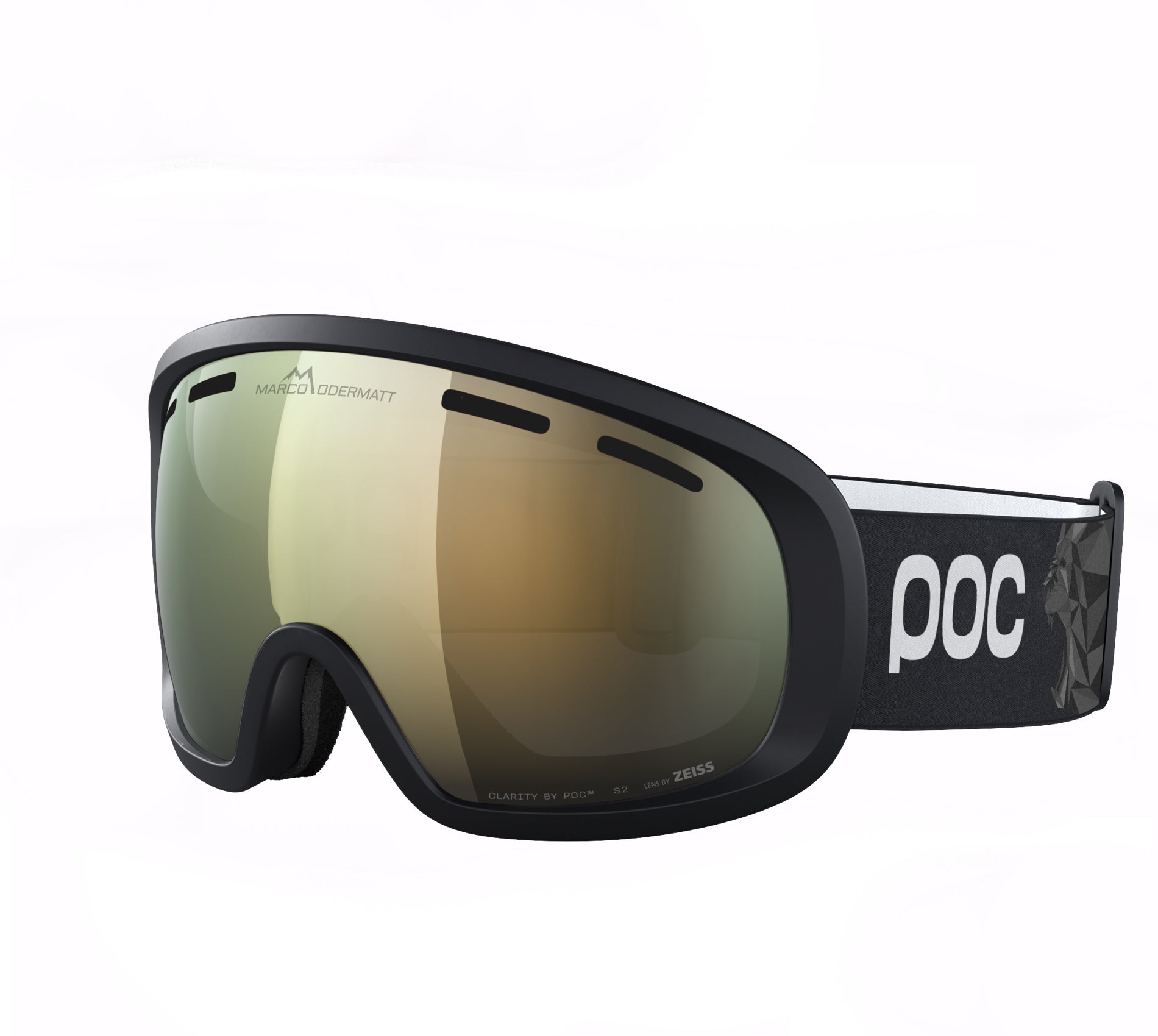 Masque de ski POC Fovea Mid Marco Odermatt Ed. Uranium Black Lens Gold 2027