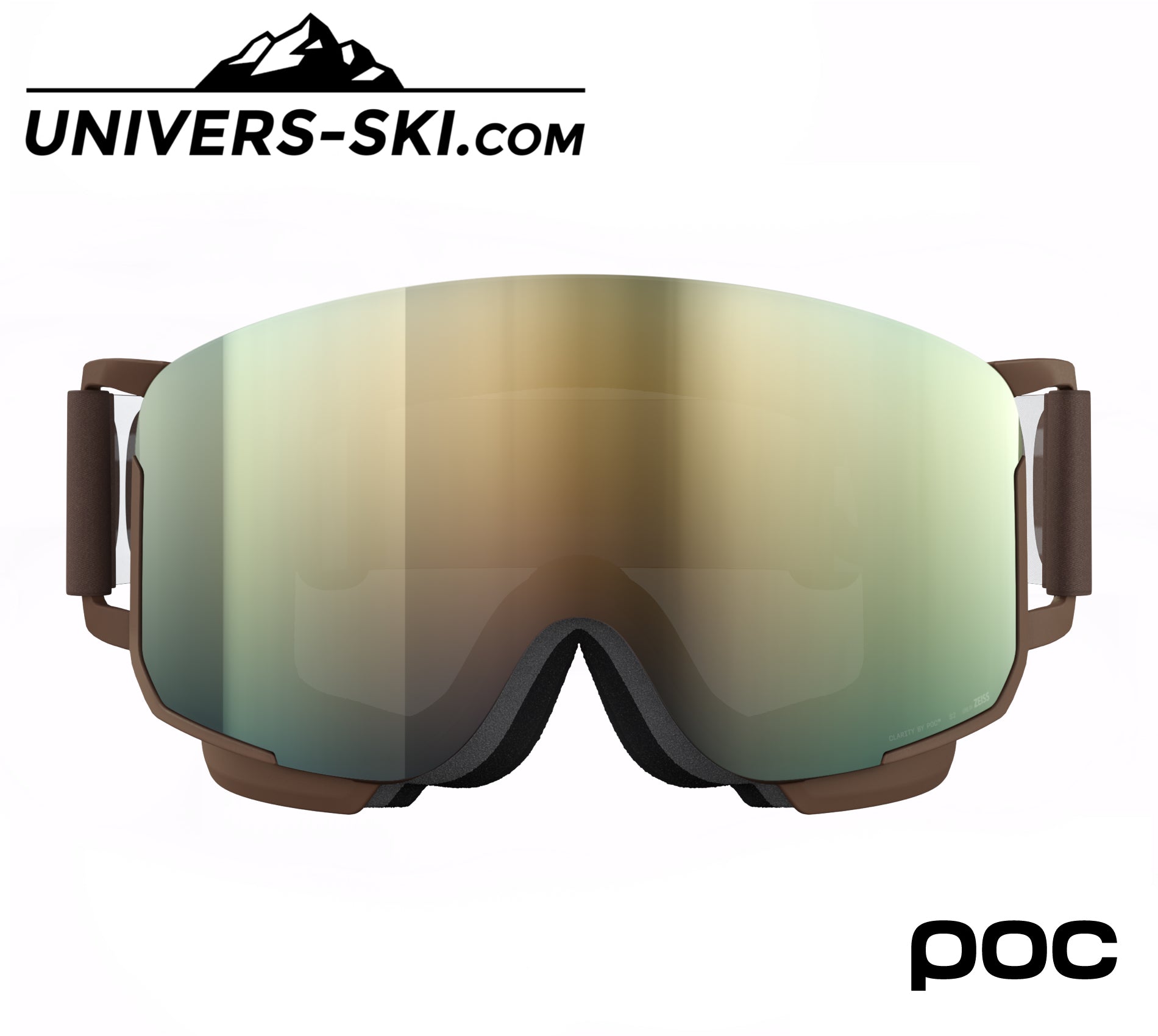 Masque de ski POC Nexal Bronzite Brown Lens Gold 2027
