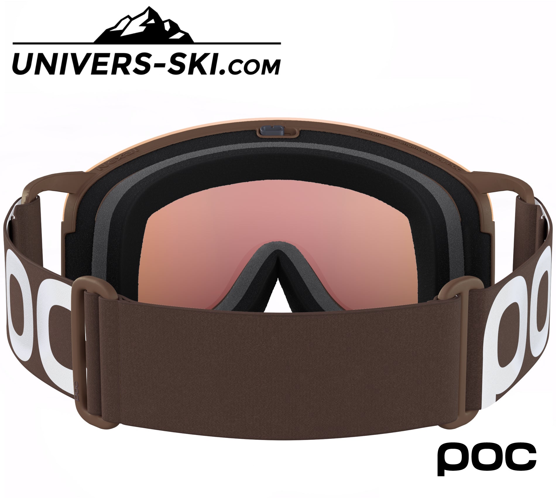 Masque de ski POC Nexal Bronzite Brown Lens Gold 2027