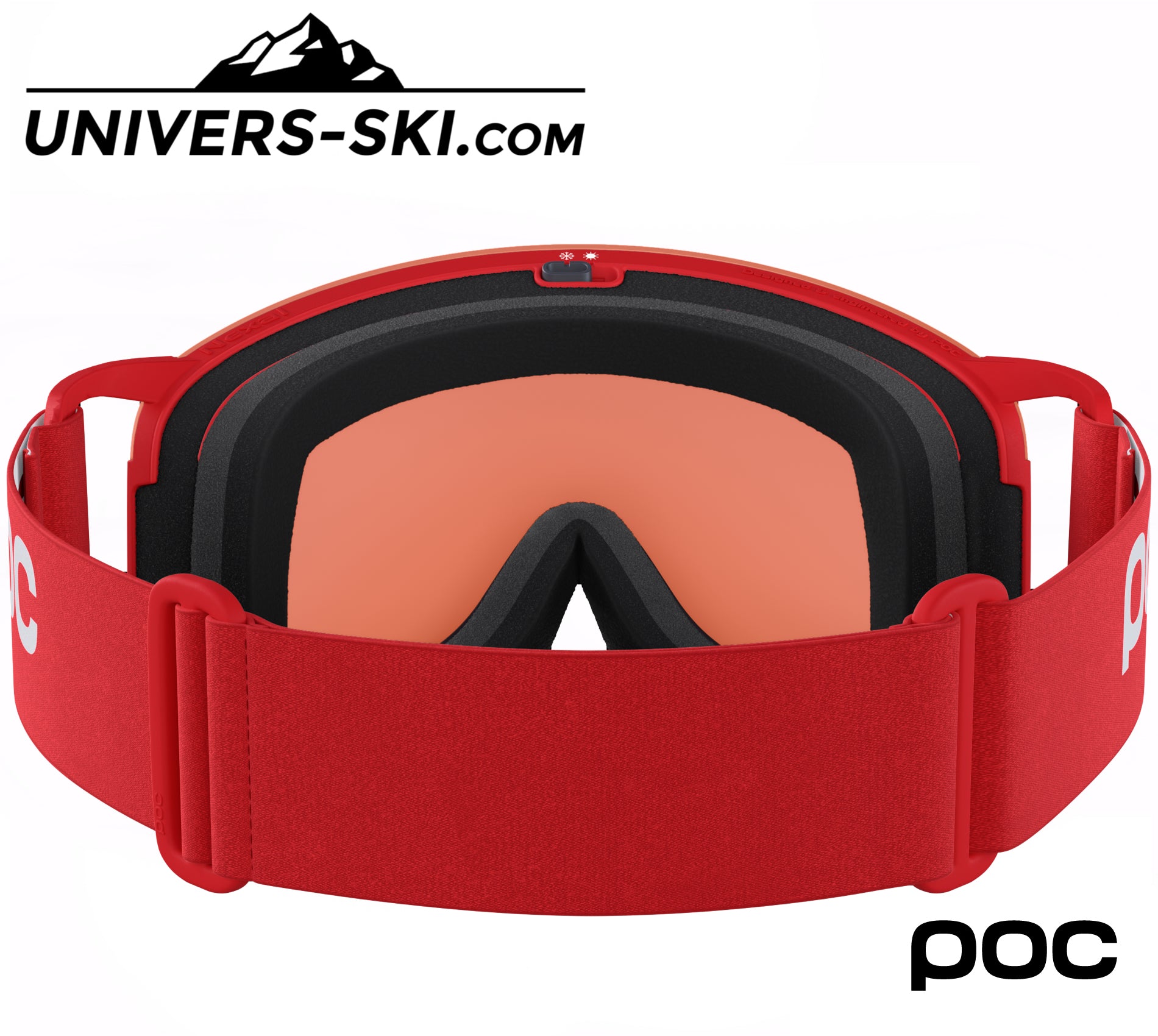 Masque de ski POC Nexal Prismane Red Lens Red 2027