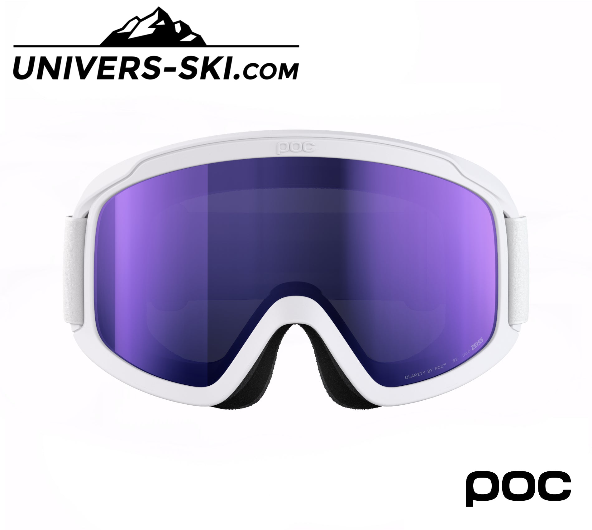 Masque de ski POC Opsin Hydrogen White Lens Purple 2027