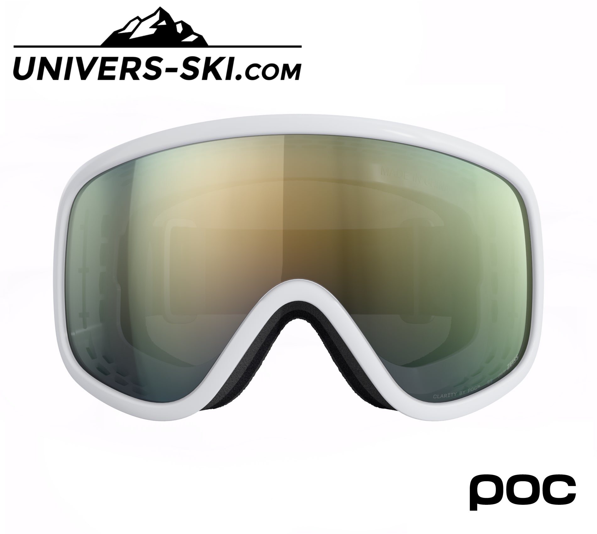 Masque de ski POC Tarsal Hydrogen White Lens Gold 2027