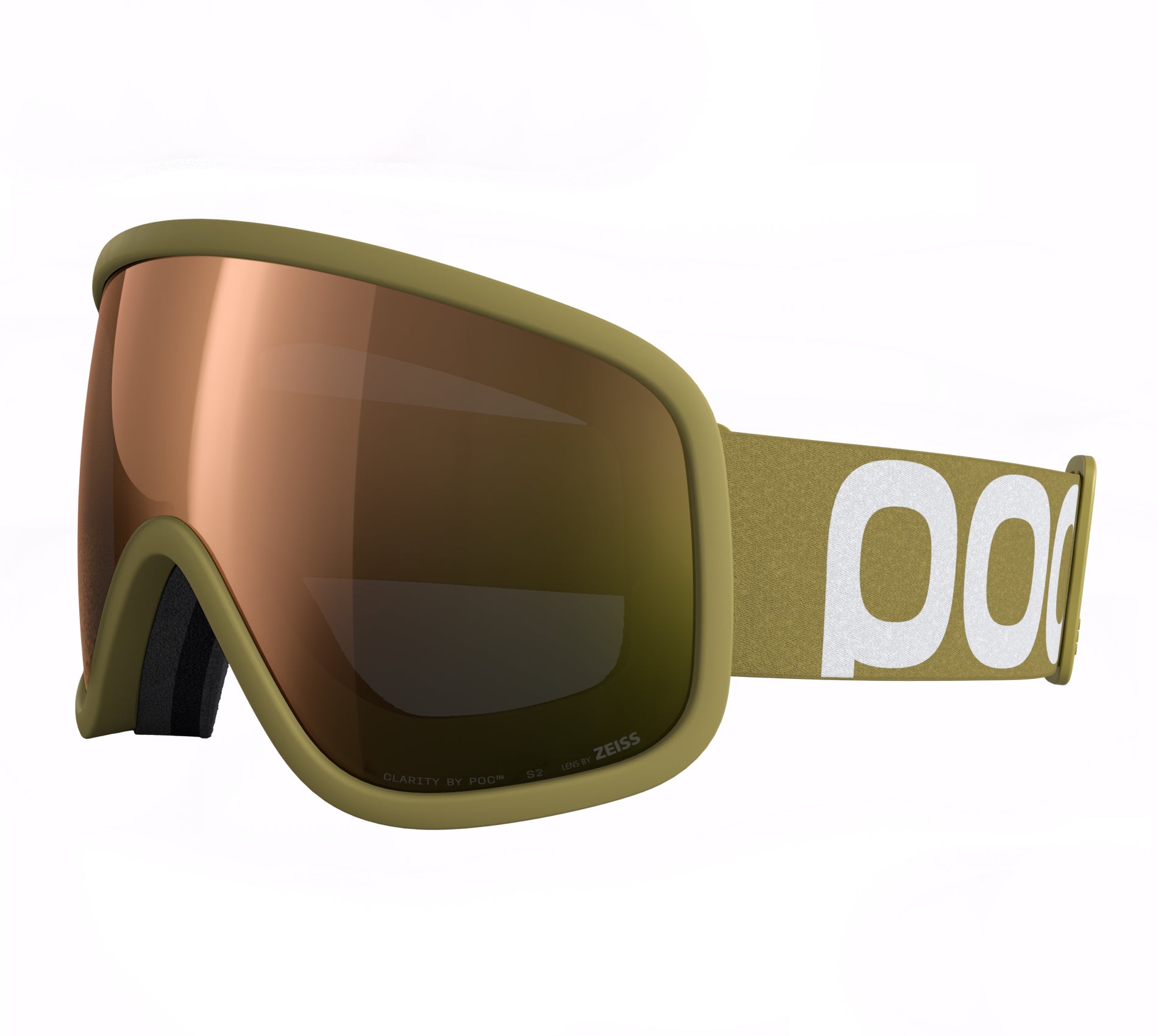 Masque de ski POC Tarsal Olivine Green Lens Rose Gold 2027
