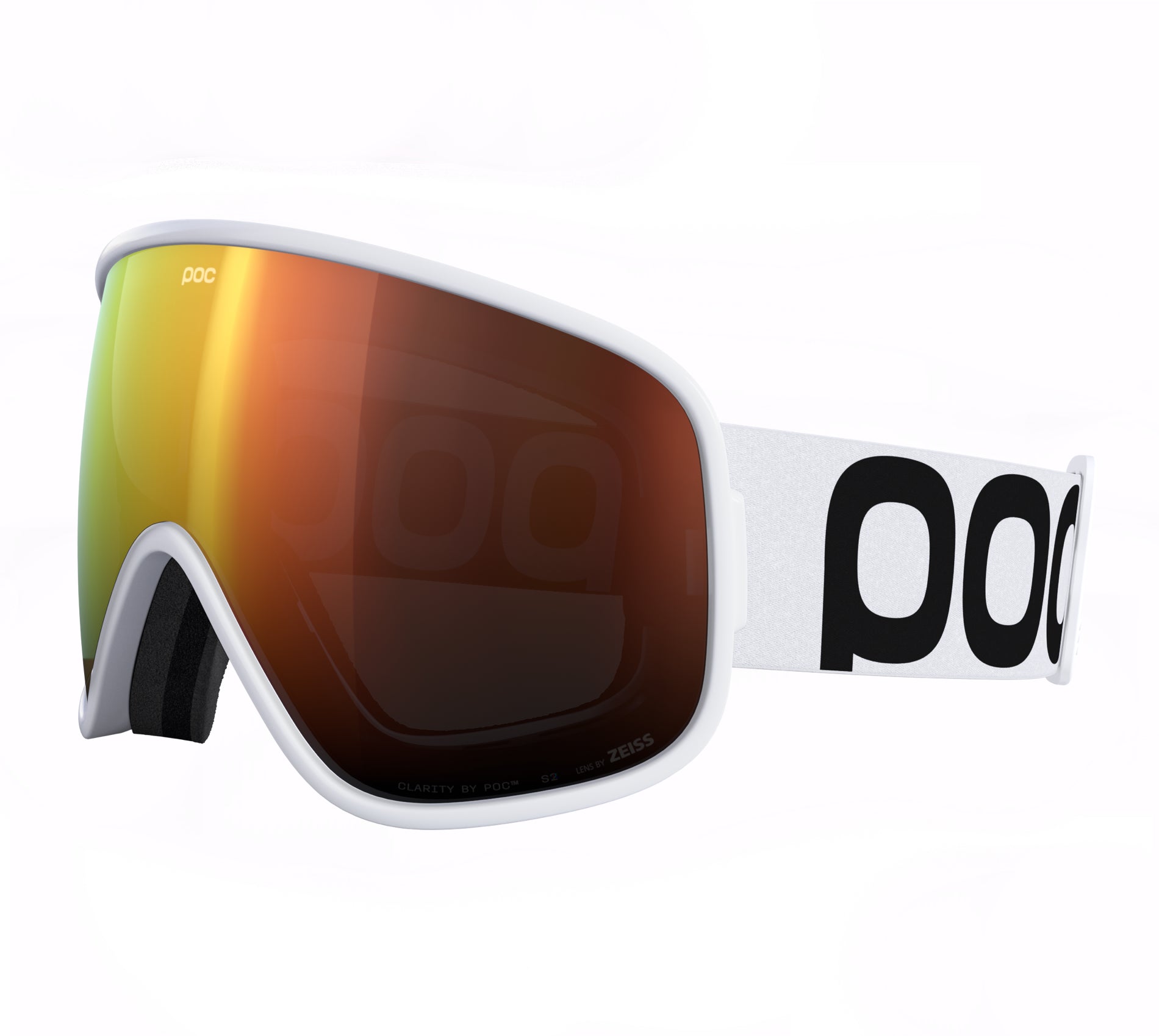 Masque de ski POC Vitrea Mid Hydrogen White Lense Orange 2027