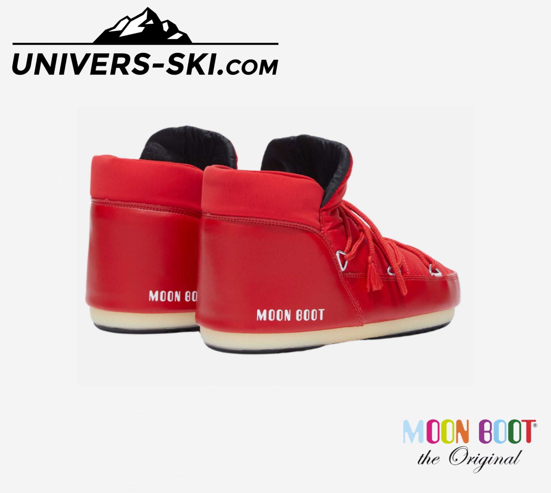 Après-Ski MOON BOOT Icon Pump Nylon Rouge 2026