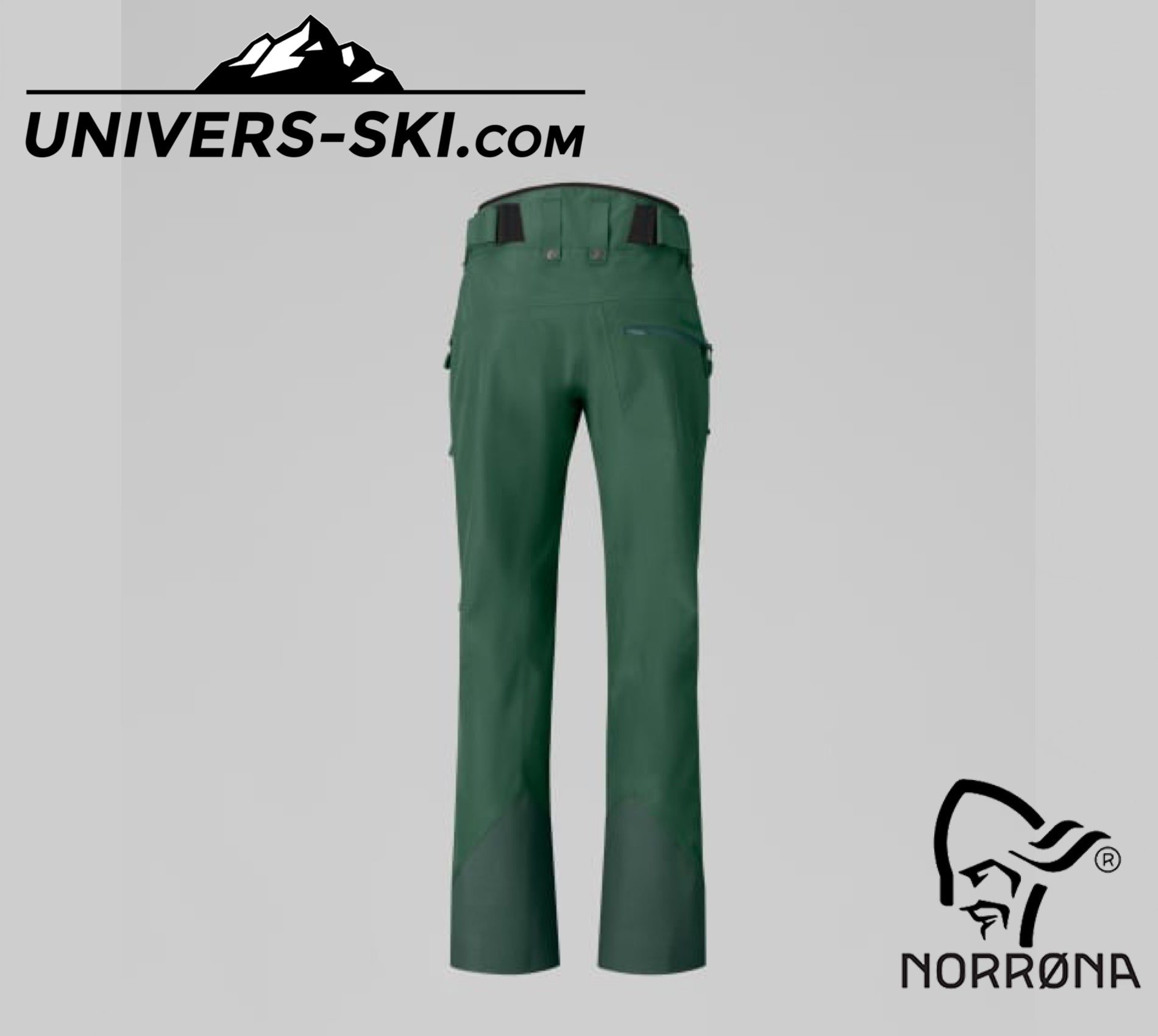Pantalon de ski Femme NORRONA Lofoten Gore-Tex Insulated W's Jungle Green 2026
