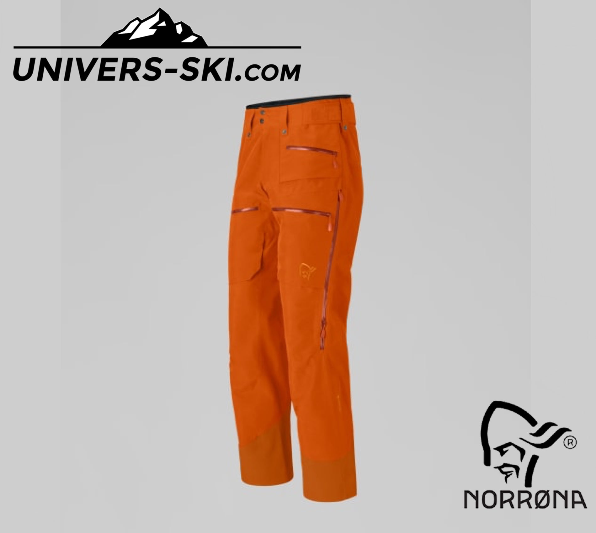 Pantalon de ski Homme NORRONA Lofoten Gore-Tex Insulated M's Gold Flame 2026