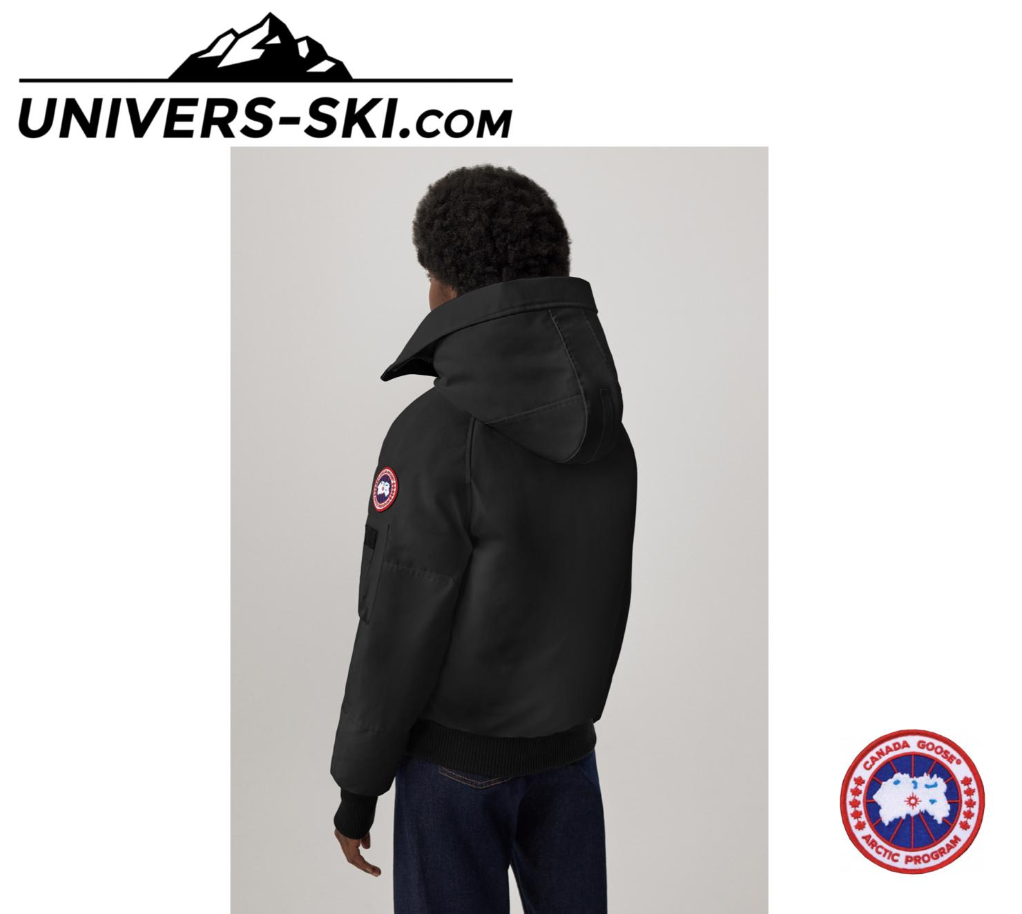 Parka CANADA GOOSE Chilliwack Bomber Femme Noir No Fur 2025