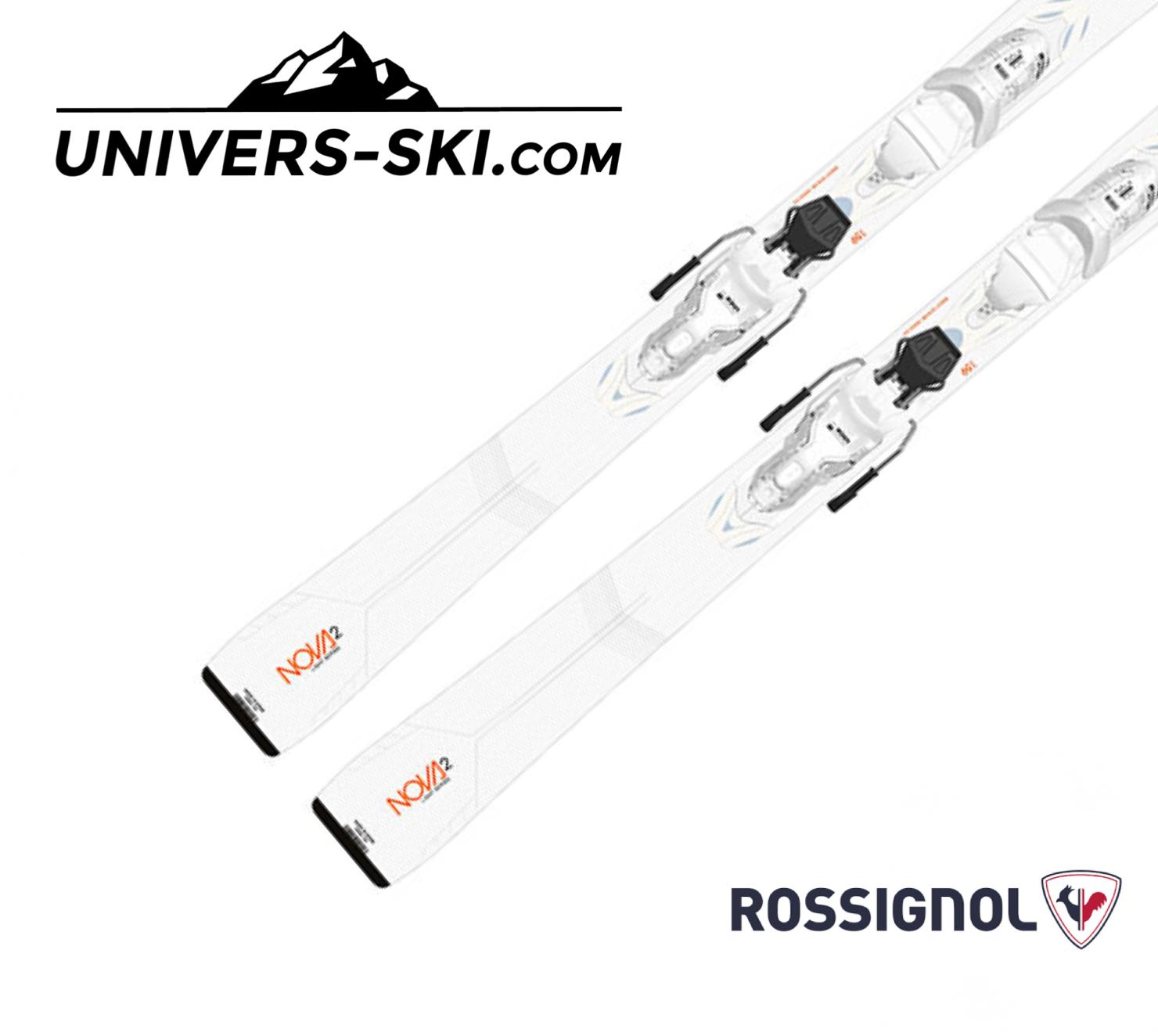 Ski ROSSIGNOL Femme Nova 2 2022 + fixation Xpress 11