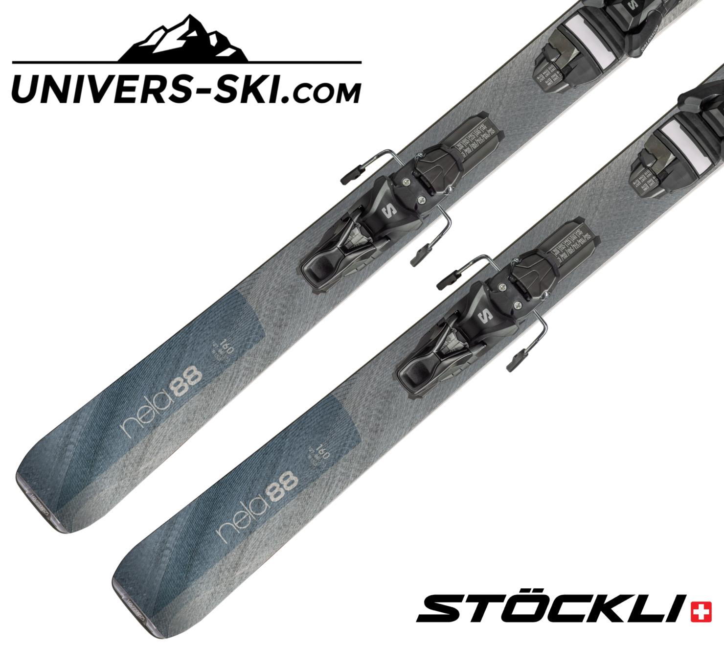 Ski STOCKLI Femme Nela 88 2024 + fixation Strive 11