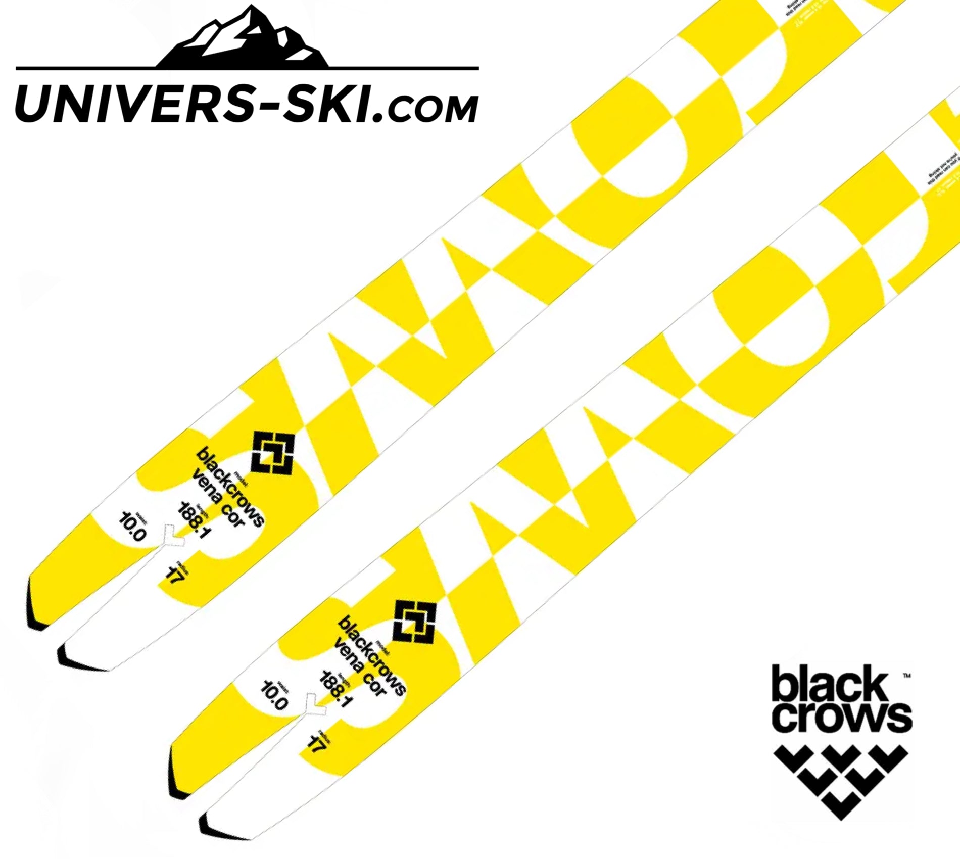 Ski BLACK CROWS Vena Cor 2027 + Griffon 13 Demo GW