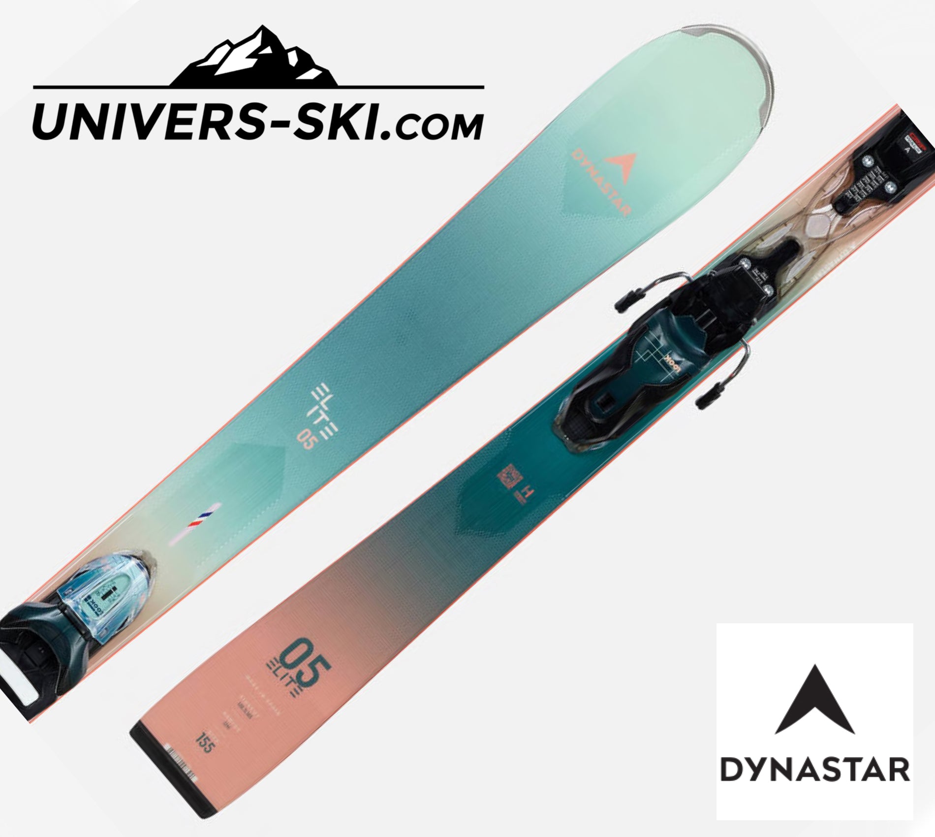 Ski DYNASTAR Femme Elite 5 2027 + Xpress 11 GW