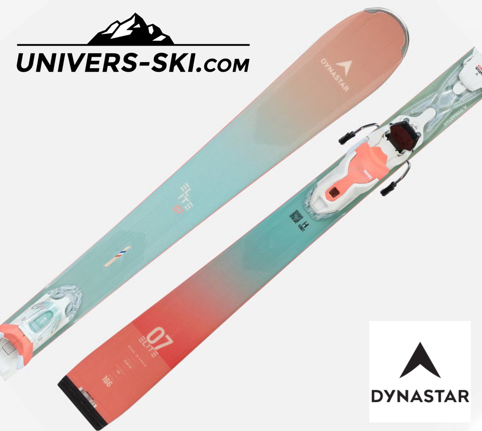 Ski DYNASTAR Femme Elite 7 2027 + Xpress 11 GW