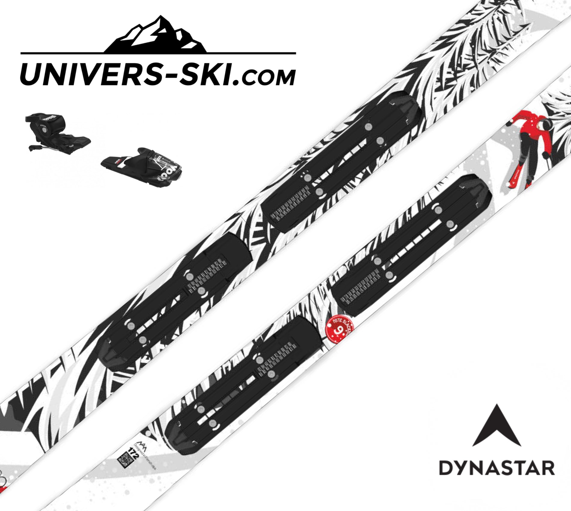 Ski DYNASTAR M-Blackpeuf 80 2025 + Xpress 11 GW