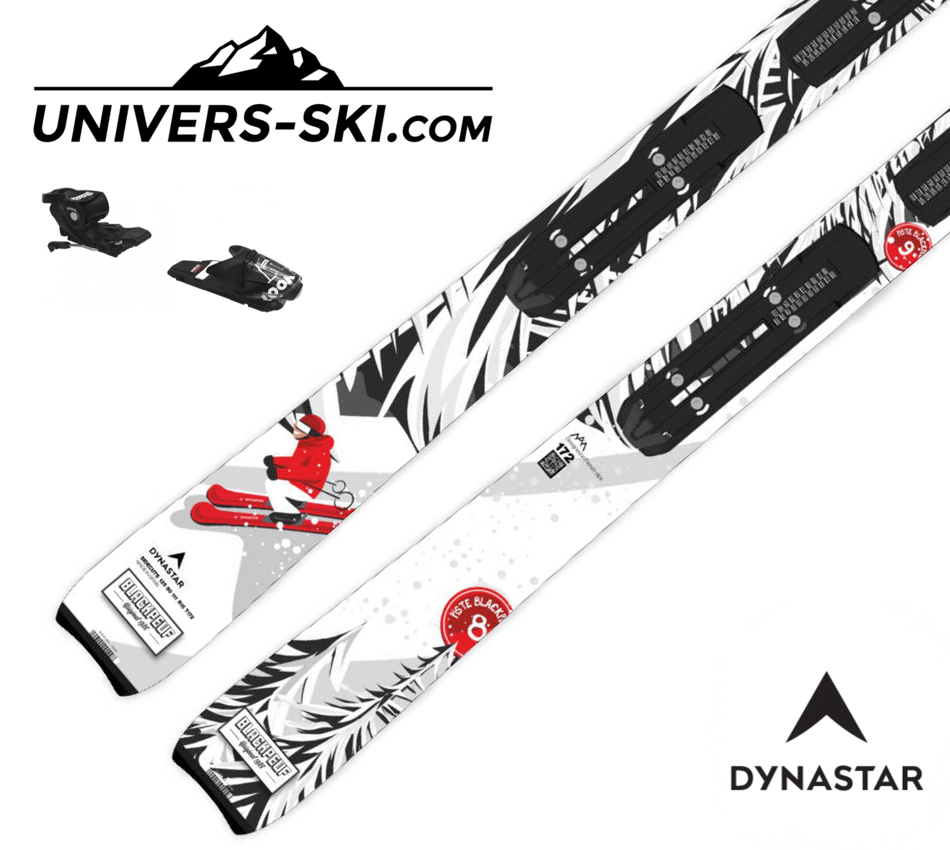 Ski DYNASTAR M-Blackpeuf 80 2025 + Xpress 11 GW