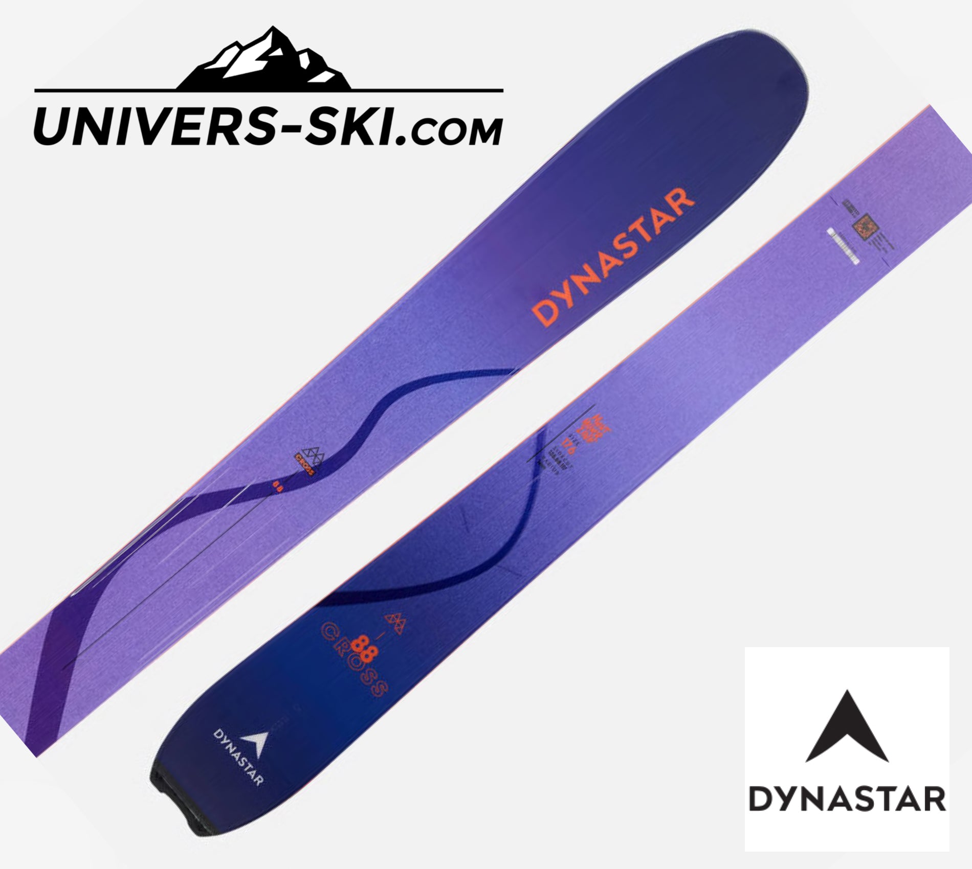 Skis DYNASTAR M-Cross 88 2027 + SPX12 Konect GW