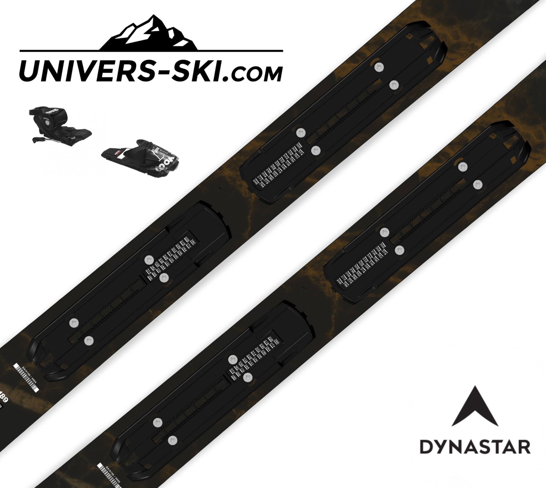 Ski DYNASTAR M-Menace 80 2025 + fixation Xpress 10 GX